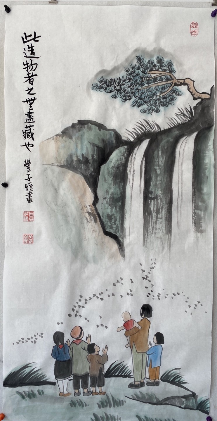 丰子恺～国画作品 