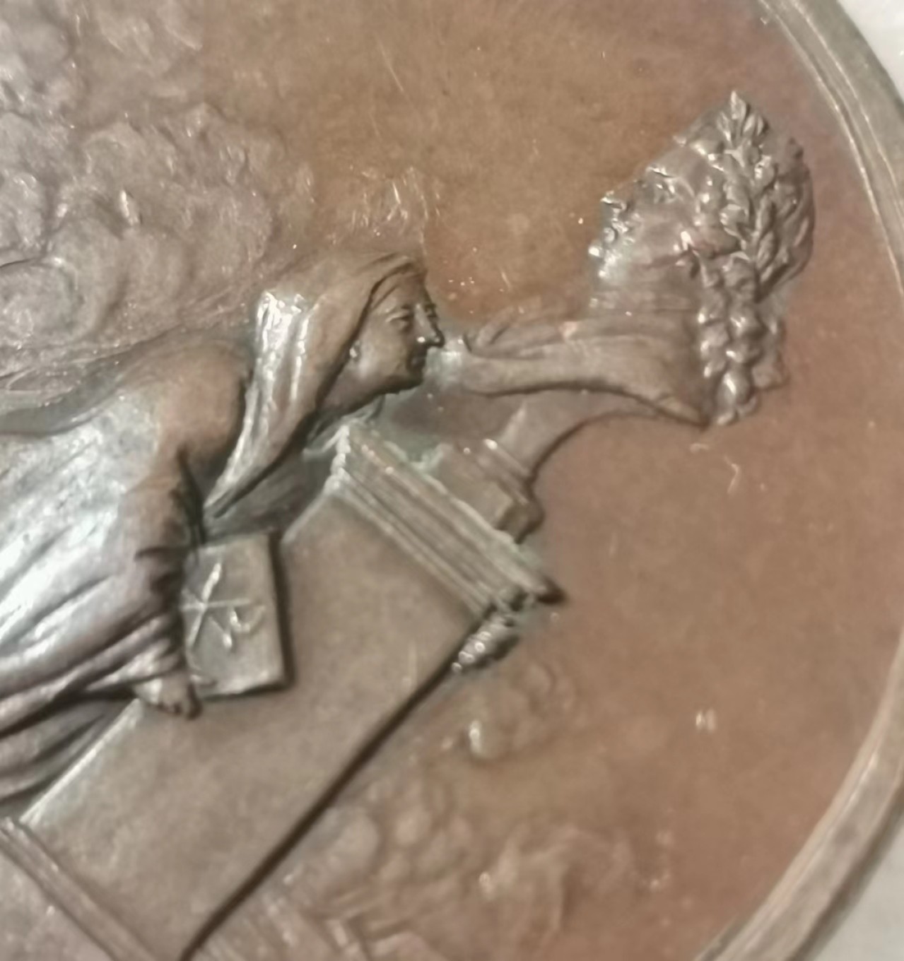 瓶子🏺第35期拍卖 法国1785年埃雷德里克大帝祈福铜章