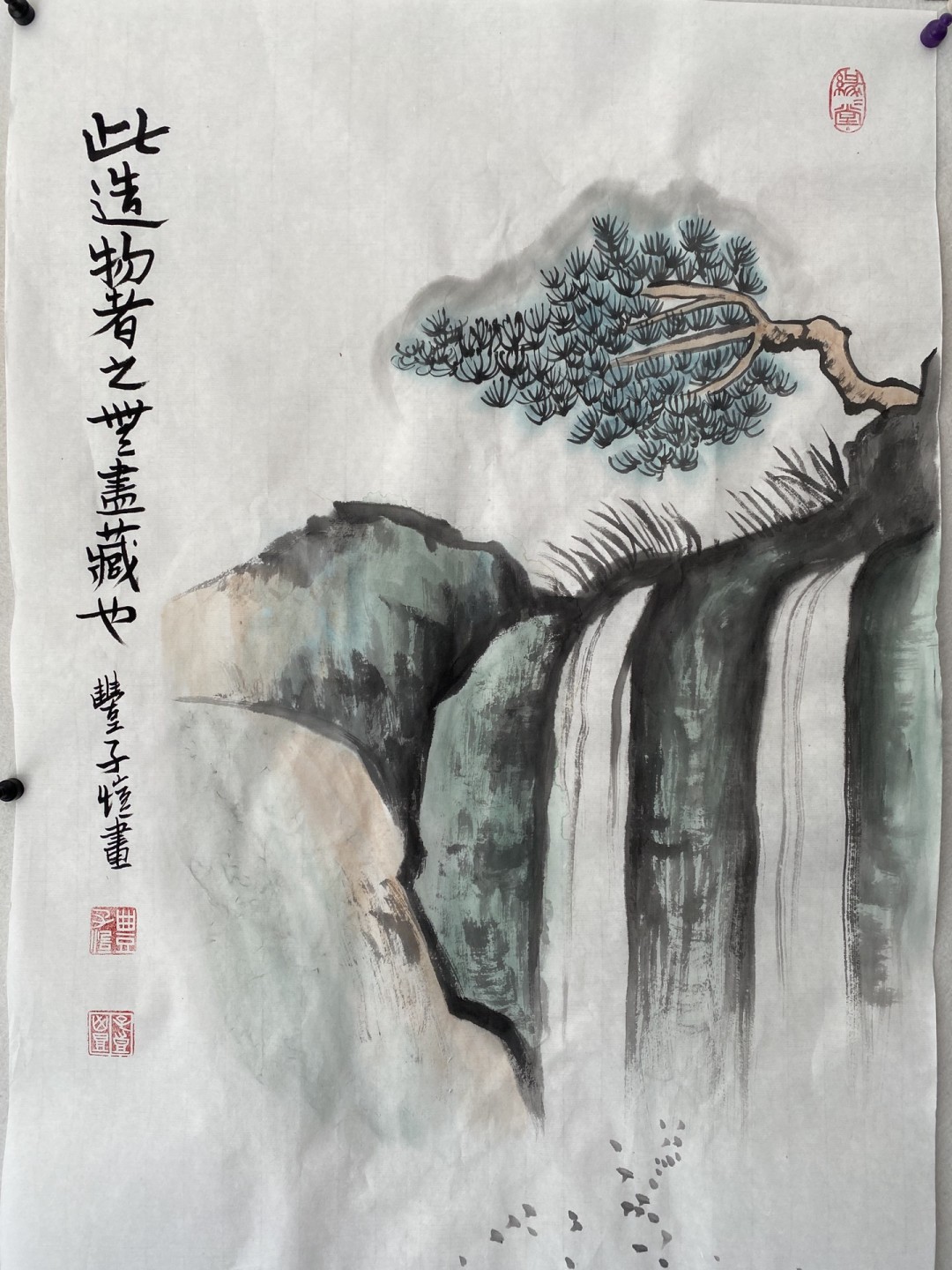 丰子恺～国画作品 