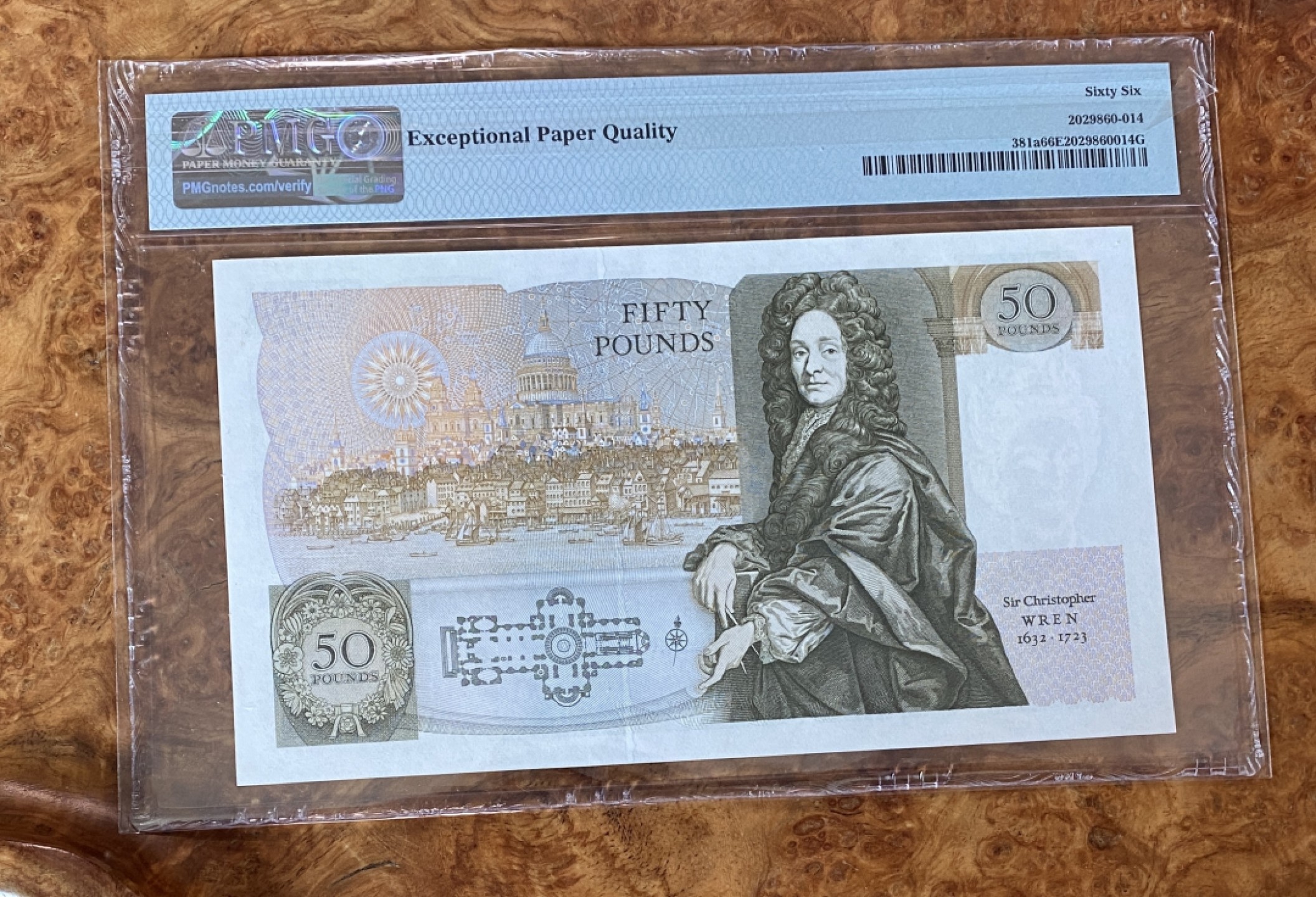 Chase Auction 第8期 - - 中外纸币、硬币、民国钞联拍！ 1981年英国D序列50镑，首发A01冠，百位小号！背面圣保罗大教堂！