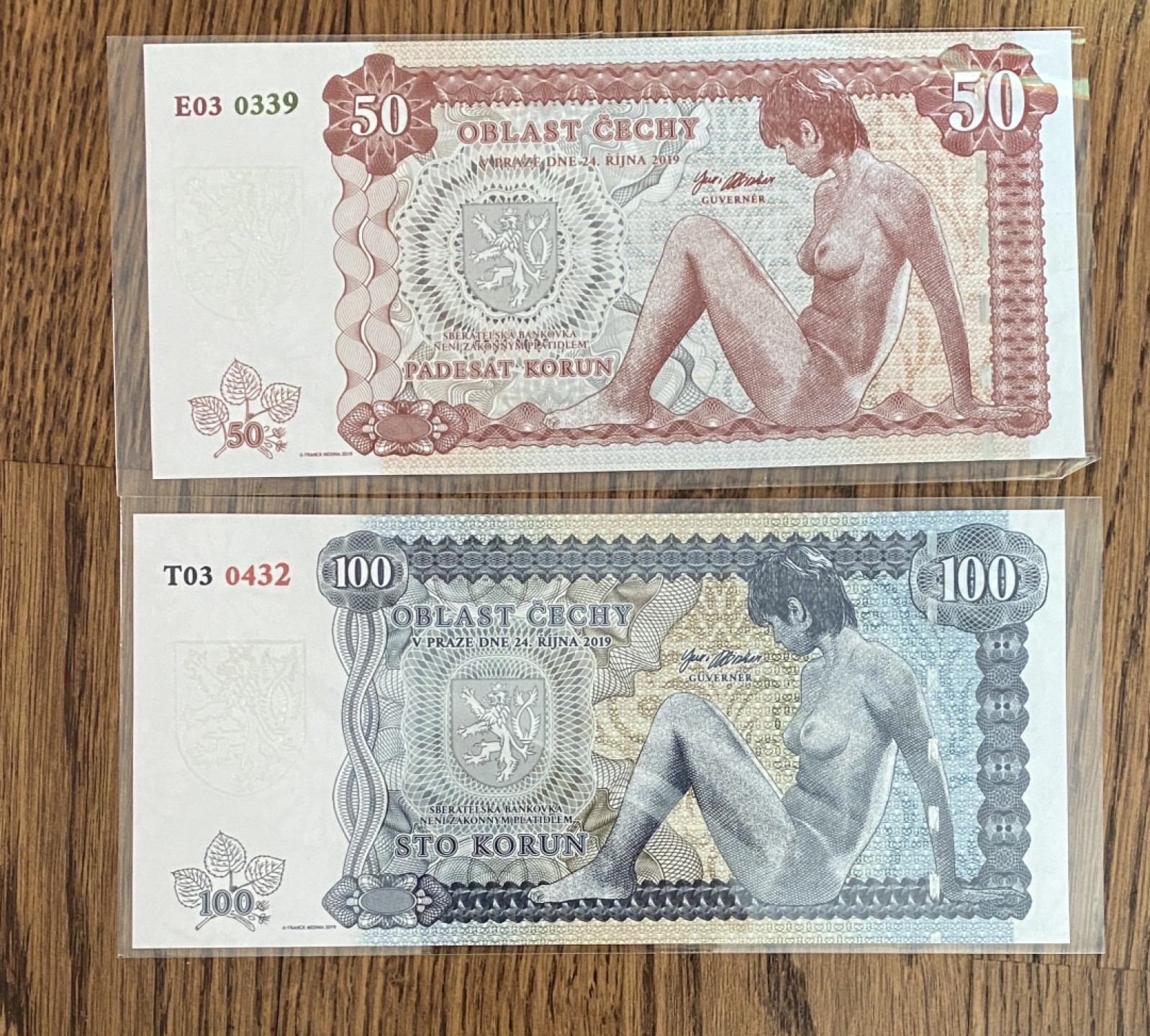 Chase Auction 第8期 - - 中外纸币、硬币、民国钞联拍！ 欧洲美女钞两枚！全新品相！