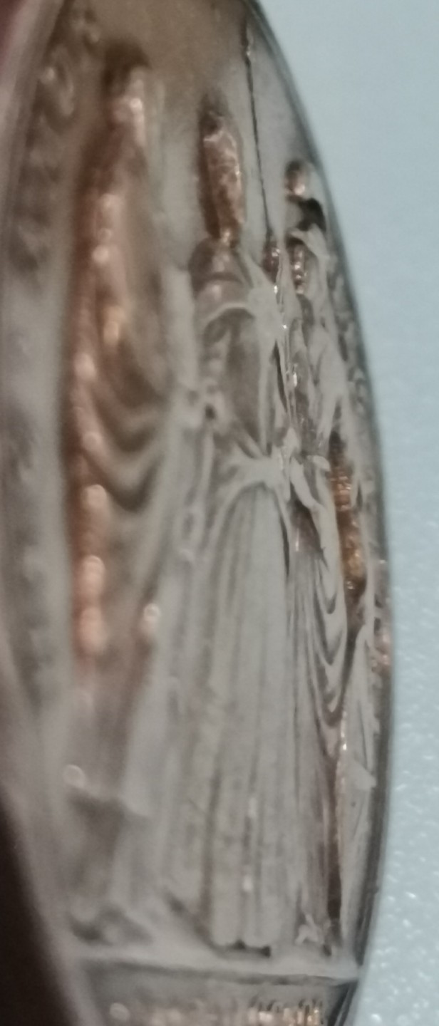 瓶子🏺第35期拍卖 英国1727年安娜女王宣誓仪式银章（稀少老章）