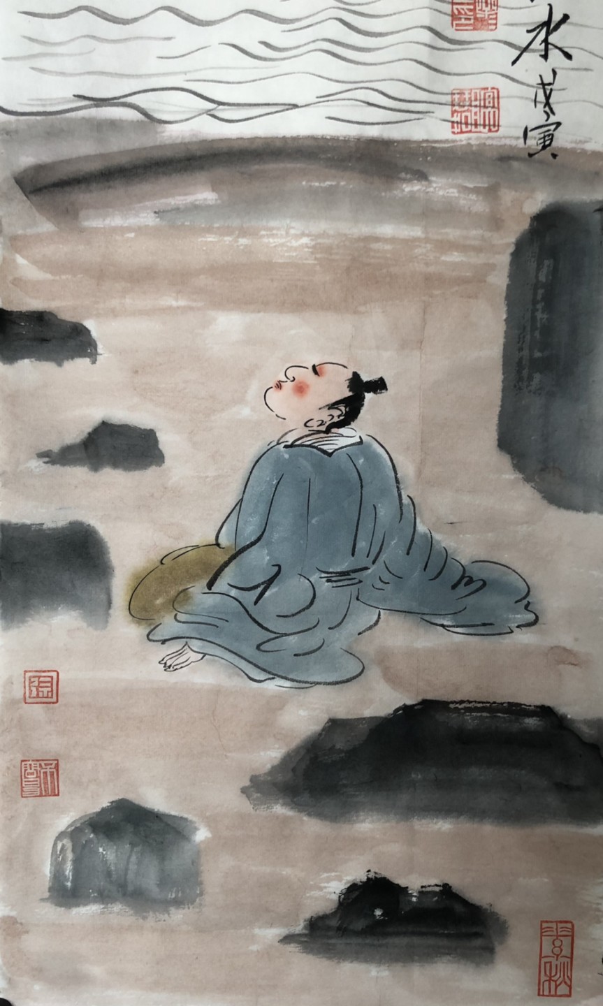 徐乐乐～国画人物作品 