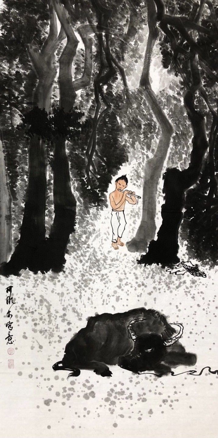 李可染～山水作品～420元/幅 