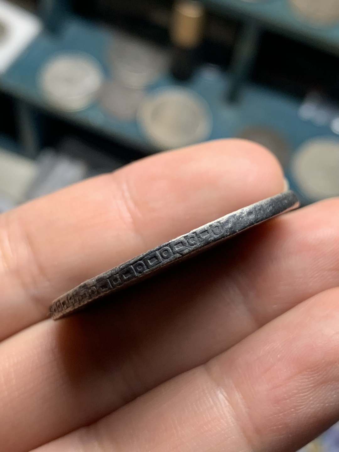 《竞宝斋》第51场-本周日，周一2场连拍（全场不限金额包邮） 西属墨西哥 卡四 1794 双柱8R 银币