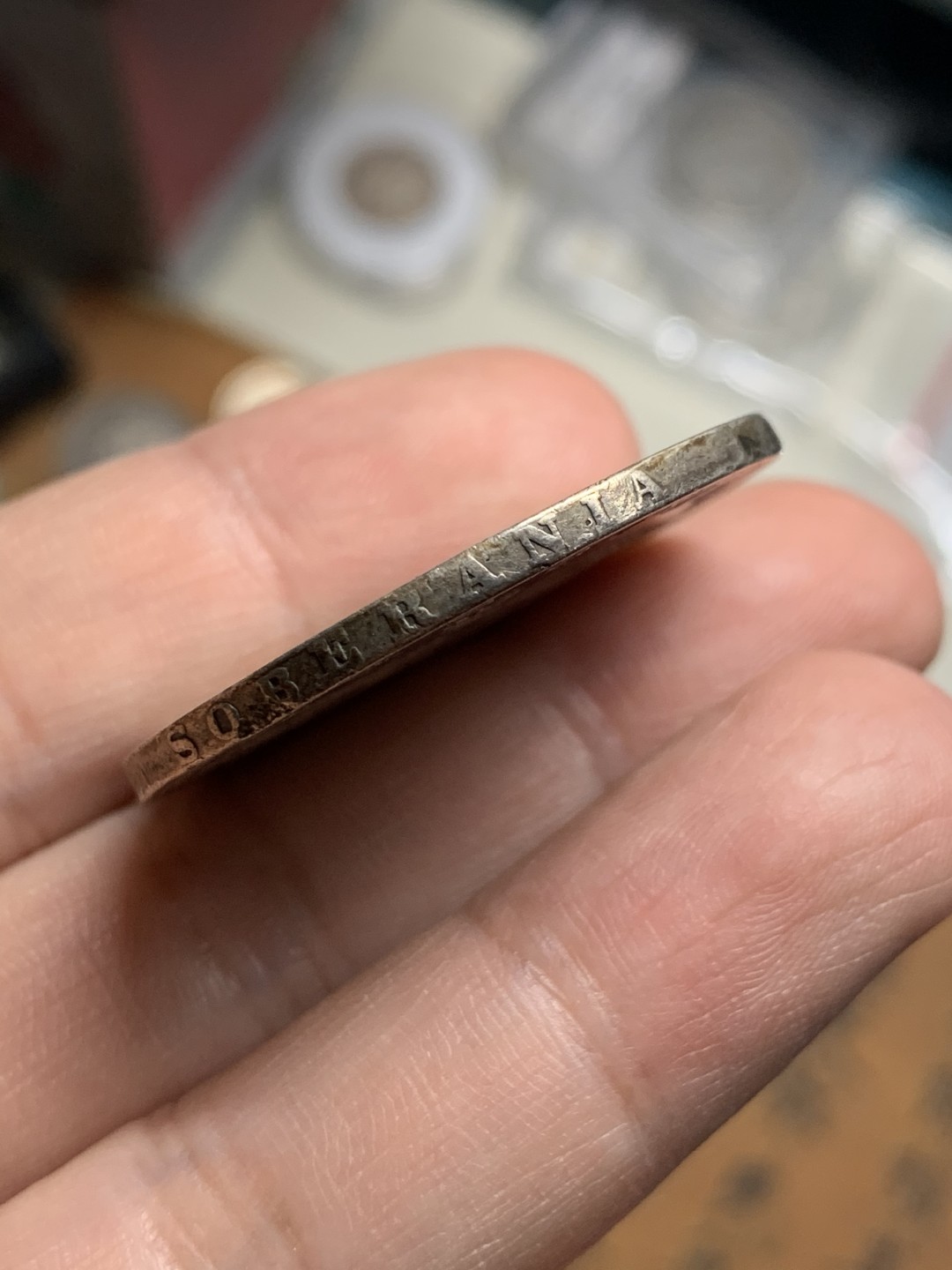 《竞宝斋》第51场-本周日，周一2场连拍（全场不限金额包邮） 西班牙1870年拿花女神5比塞塔银币