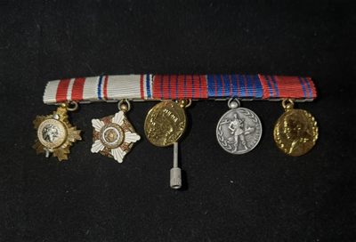 盛世勋华——号角文化勋章专场拍卖第15期 - 南斯拉夫迷你5联联挂