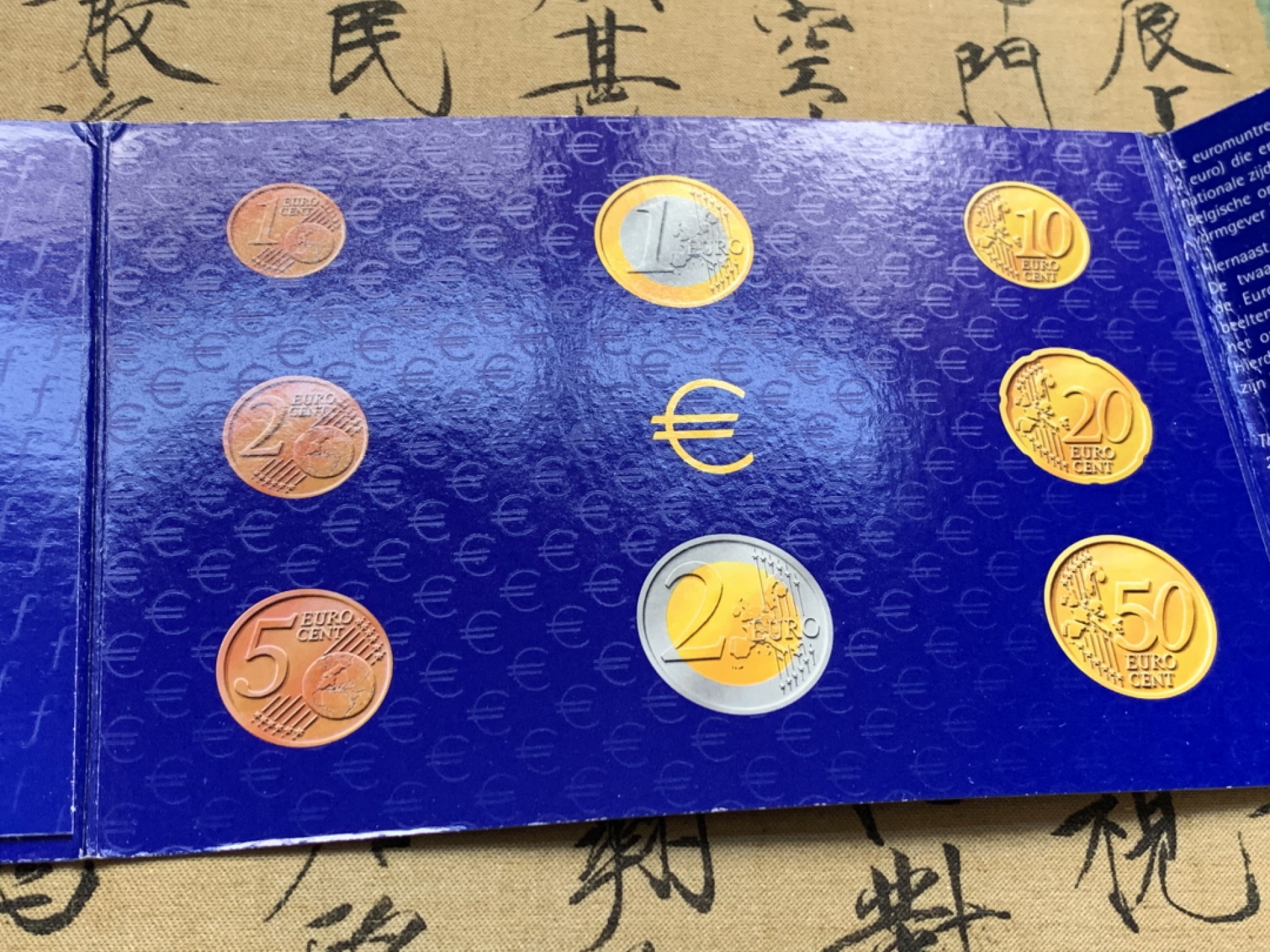 《竞宝斋》第51场-本周日，周一2场连拍（全场不限金额包邮） 荷兰1980年+1999年清年份官方原装套币各一套UNC-BU 全面值年份一步到位 6枚+6枚 