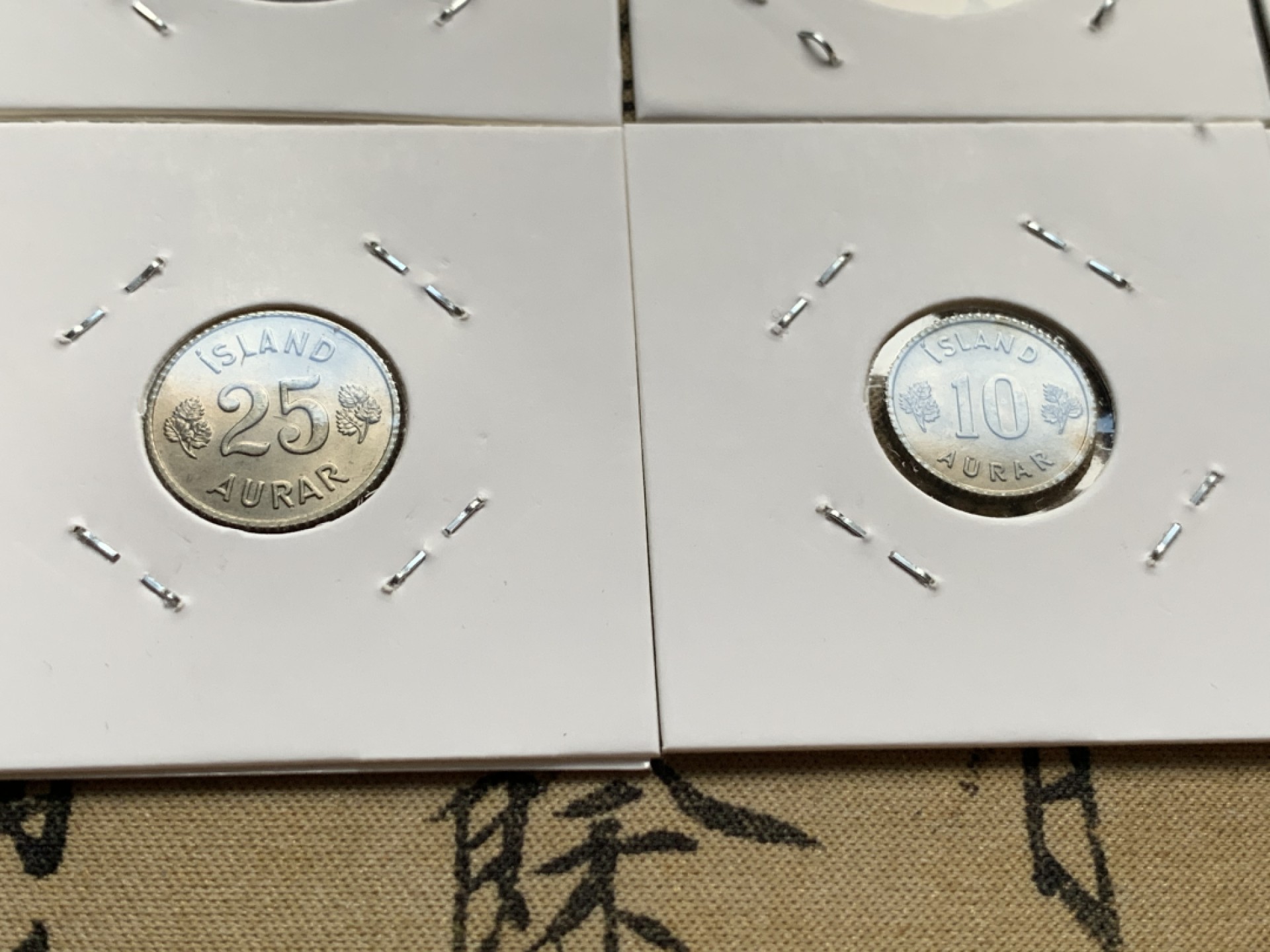 《竞宝斋》第51场-本周日，周一2场连拍（全场不限金额包邮） 冰岛1966年清年份全套6枚BU 面值全暴光品相