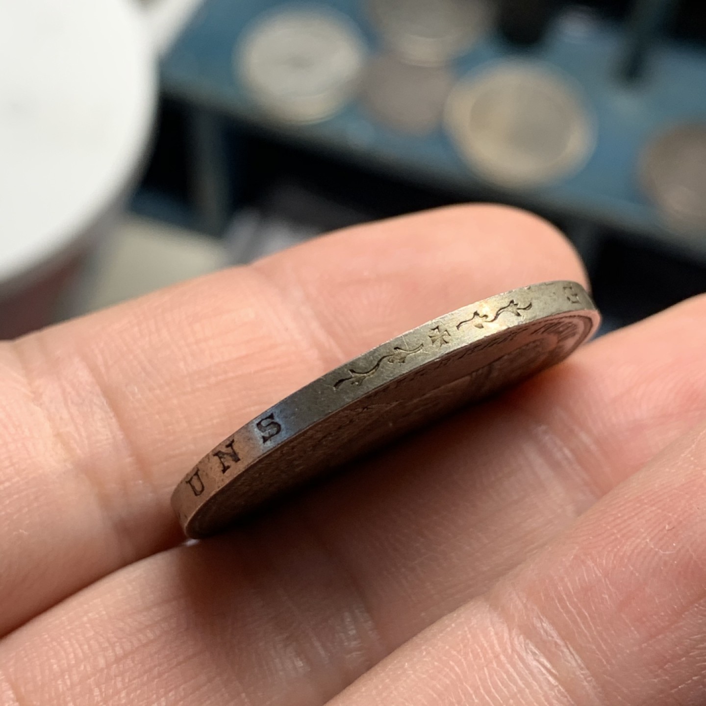 《竞宝斋》第51场-本周日，周一2场连拍（全场不限金额包邮） 德国普鲁士 1861年 登基纪念 1泰勒 银币 原味好品 AU50的状态 可送评