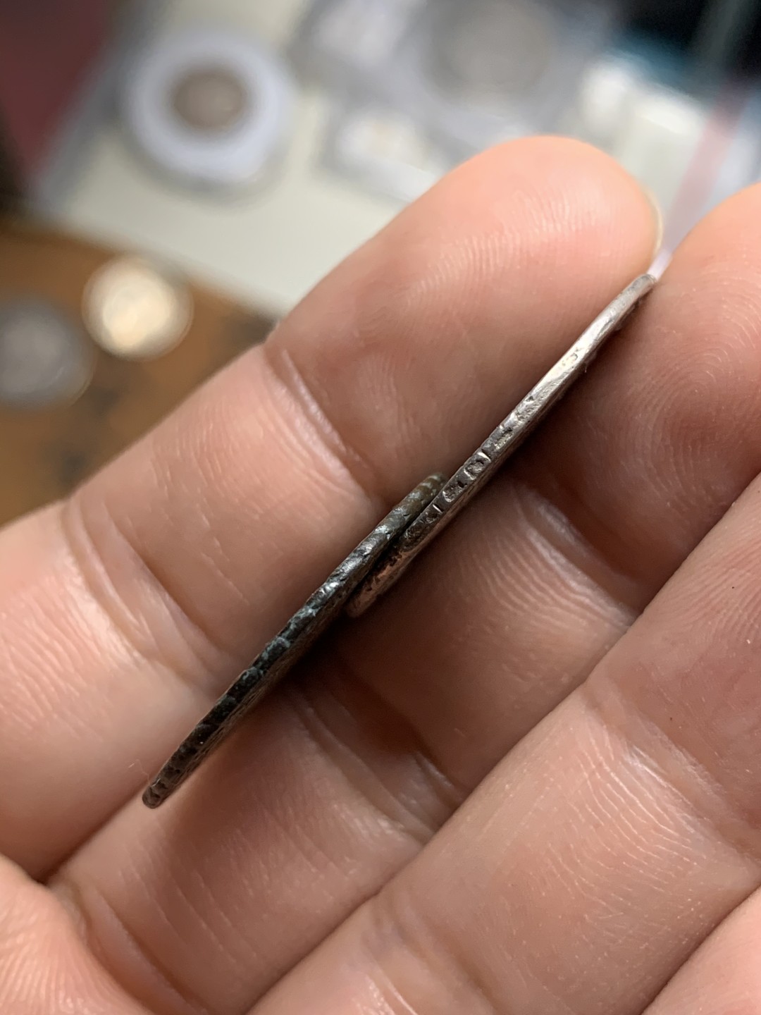 《竞宝斋》第51场-本周日，周一2场连拍（全场不限金额包邮） （两枚一组）西属墨西哥费六地球2R，西属玻利维亚卡三双柱2R2枚