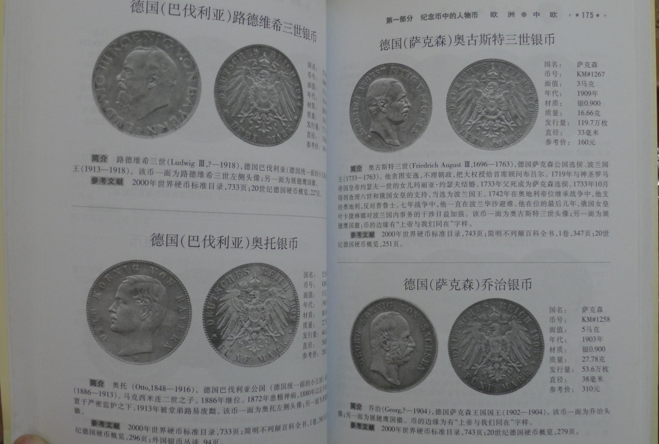 世界钱币章牌书籍专场拍卖第44期 世界人物硬币鉴赏