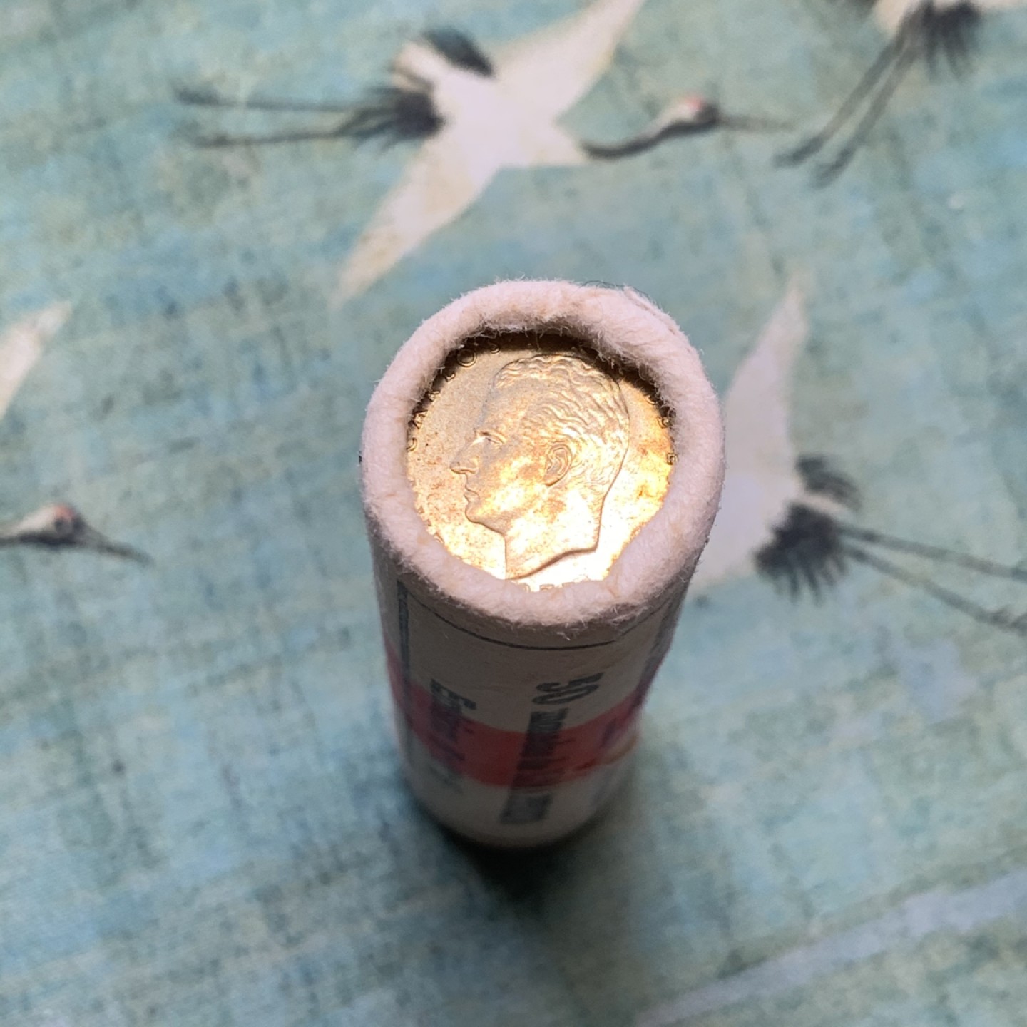 《竞宝斋》第52场-本周日，周一2场连拍（全场不限金额包邮） 原卷 西班牙 1975年 胡安卡洛斯 1比塞塔 铜币 50枚包装