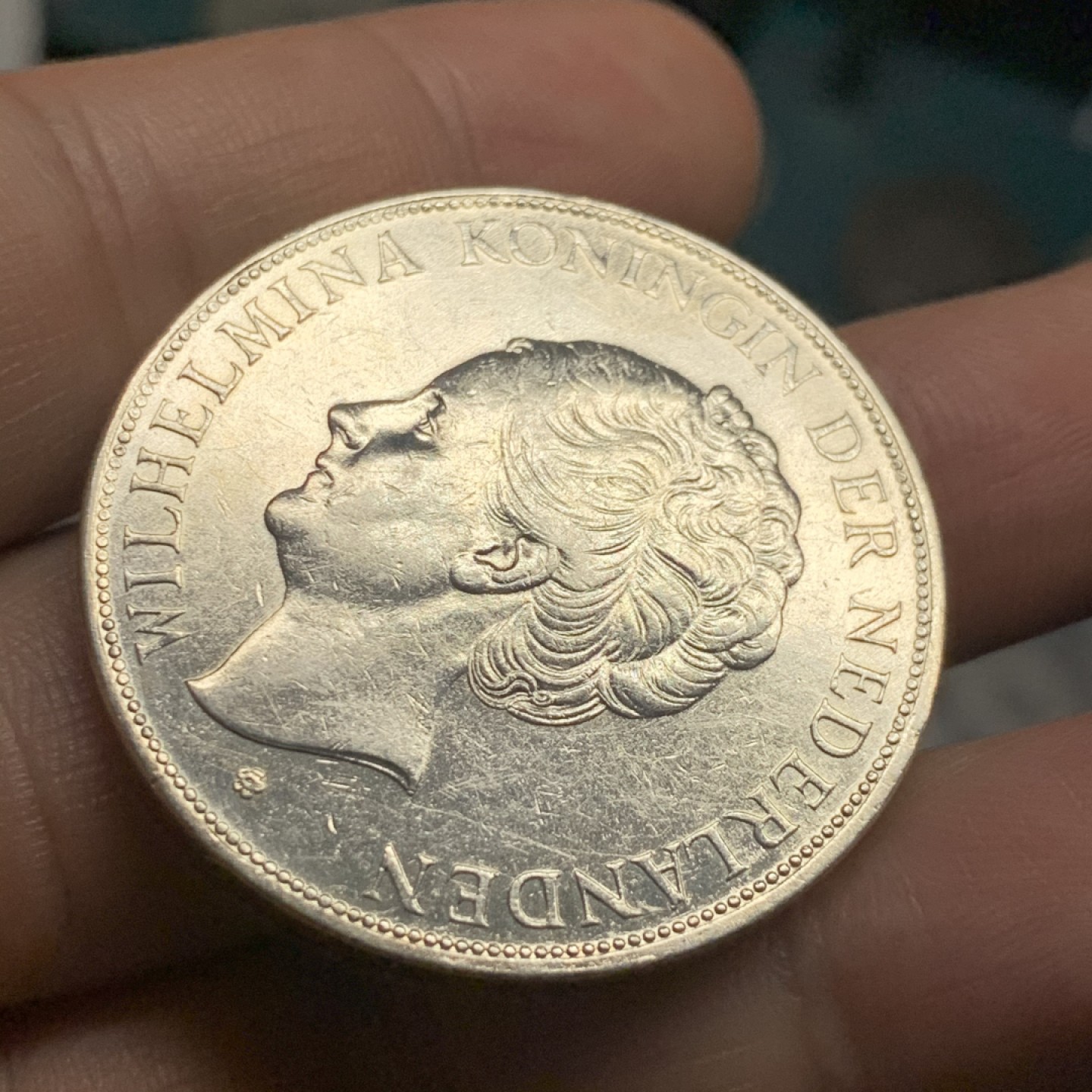 《竞宝斋》第52场-本周日，周一2场连拍（全场不限金额包邮） 1929年荷兰银币、威廉敏娜女王、2.5盾