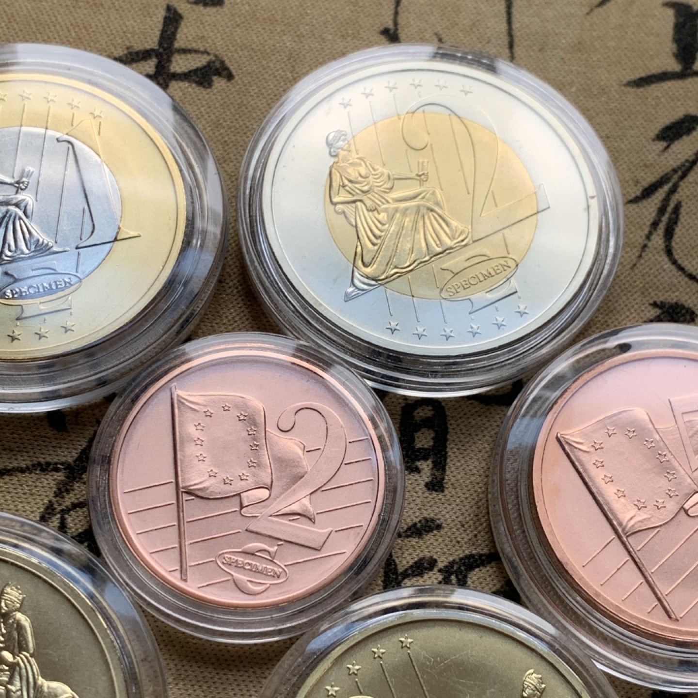 《竞宝斋》第52场-本周日，周一2场连拍（全场不限金额包邮） BU级 稀少梵蒂冈耶稣像样币8枚套币 宗教题材 品相完美 非常少见