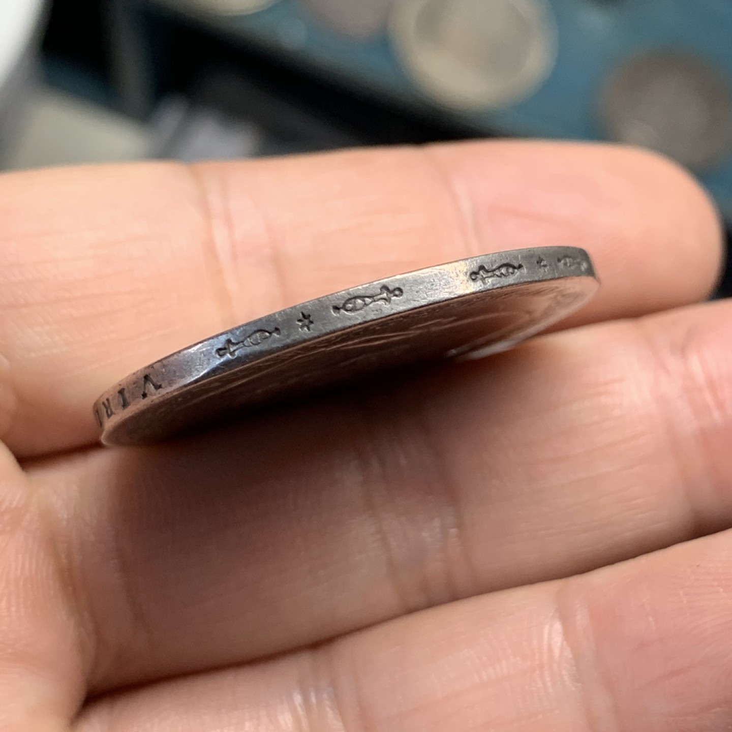 《竞宝斋》第52场-本周日，周一2场连拍（全场不限金额包邮） 1900年奥地利银币、弗朗茨·约瑟夫一世、5克朗、主币