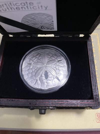 CSIS-GREAT评级精品钱币拍卖第一百四十期 - 帕劳 沙钱 银币 带盒证