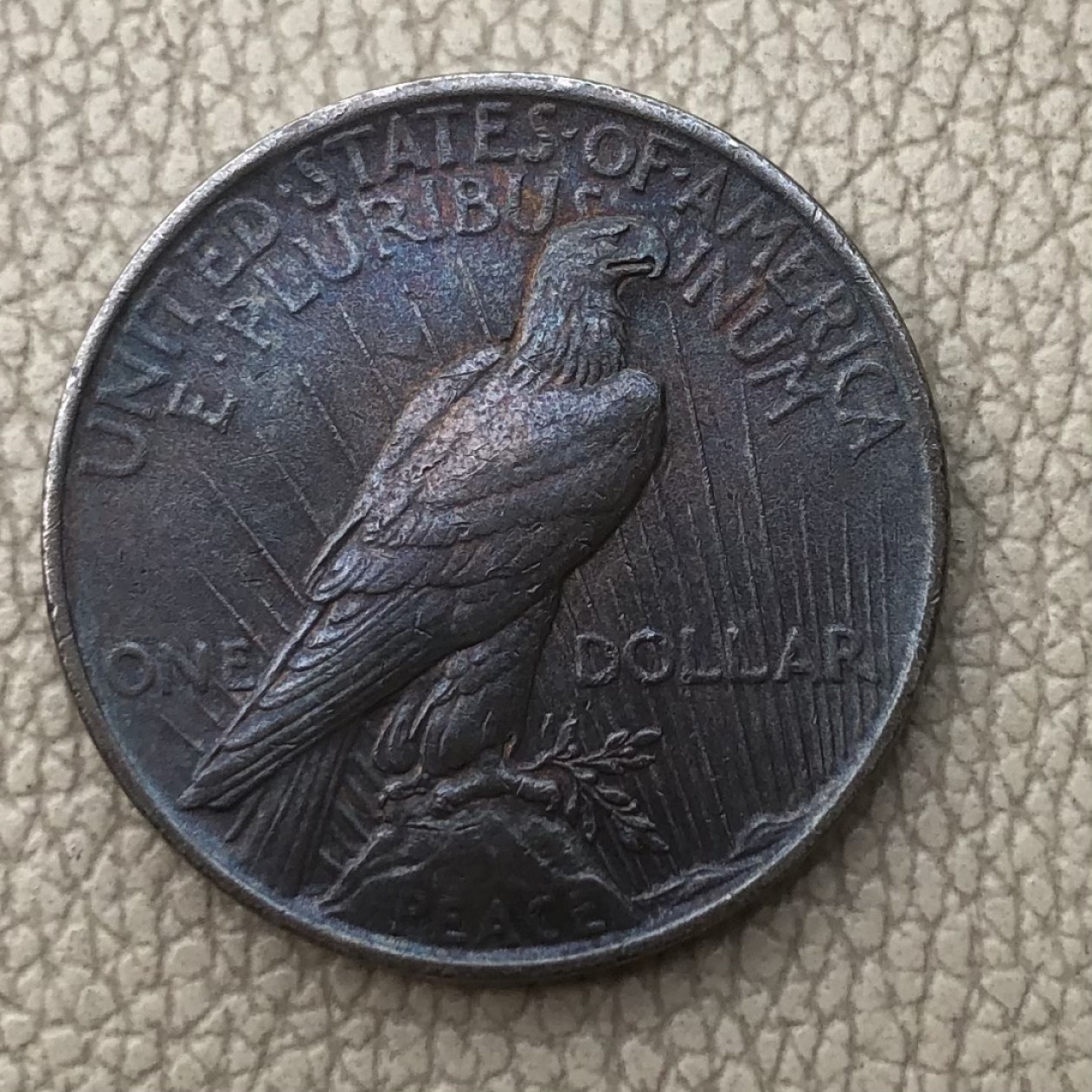 【保诚微拍】第28期 外国老银币【马剑、摩根主场】 美国 1922年 和平 1美元 大银币 （26.8克 0.9银）