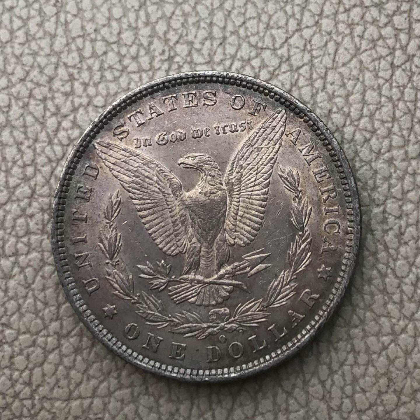 【保诚微拍】第28期 外国老银币【马剑、摩根主场】 美国 1881年O版 摩根 1美元 克朗型 大银币 （26.8克 0.9银）