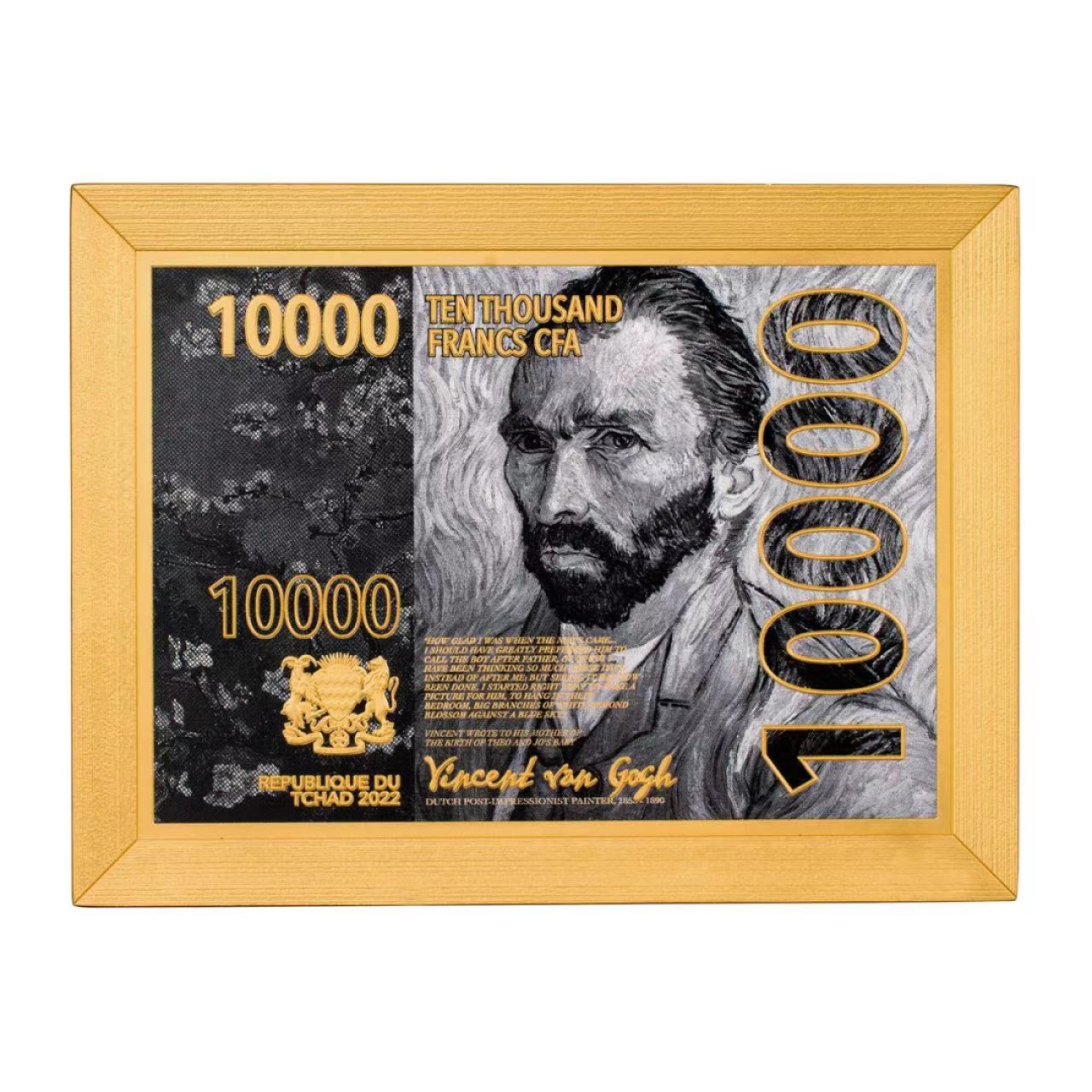 【预售】【乍得】梵高 盛开的杏花 大银币 【预售】【乍得】梵高 盛开的杏花 银币