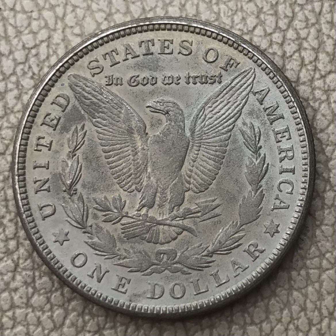 【保诚微拍】第28期 外国老银币【马剑、摩根主场】 美国 1921年 摩根 1美元 克朗型 大银币 （26.8克 0.9银）