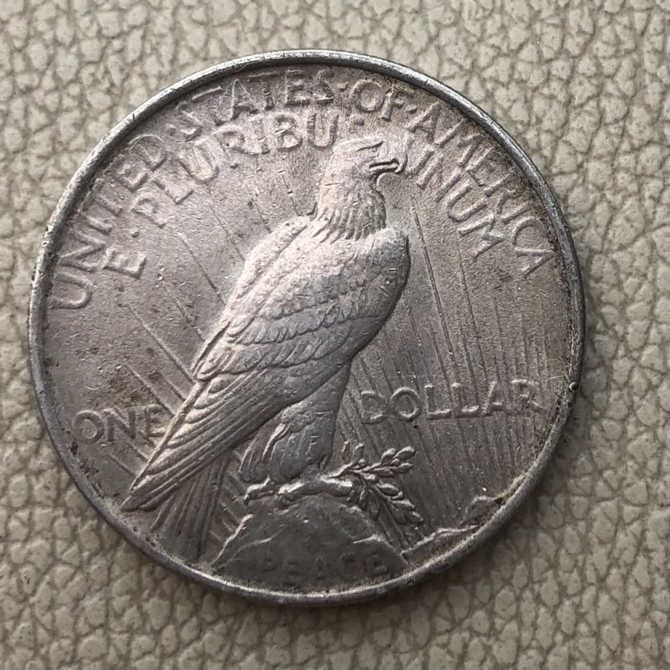 【保诚微拍】第28期 外国老银币【马剑、摩根主场】 美国 1922年 和平 1美元 大银币 （26.8克 0.9银）