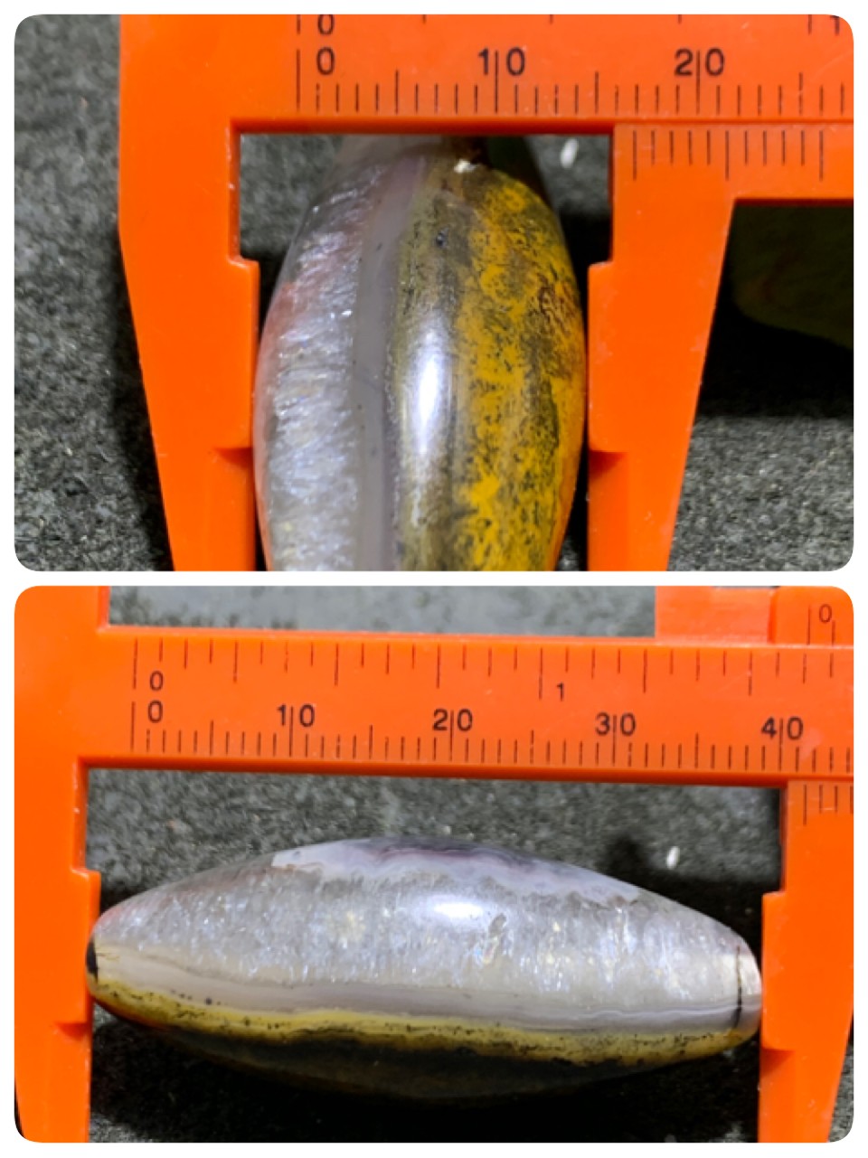 精美罕见天然冰飘黑烟料九眼页岩随形天珠一颗！