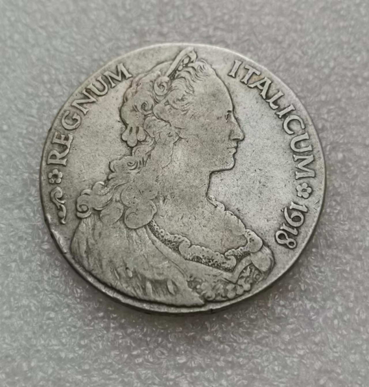 瓶子🏺第36期拍卖会 意属厄立特尼亚1918年女神1泰勒大银币