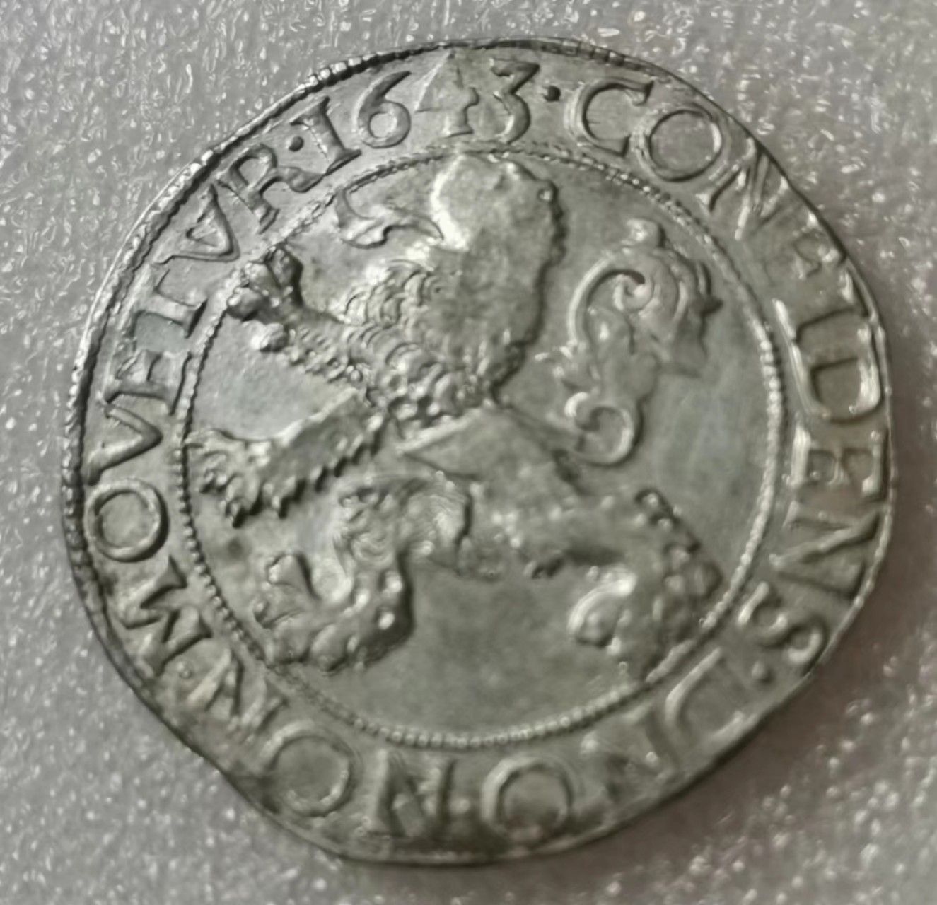 瓶子🏺第36期拍卖会 荷兰1643年戎装商人48STUIVERS大银币（深打好品）
