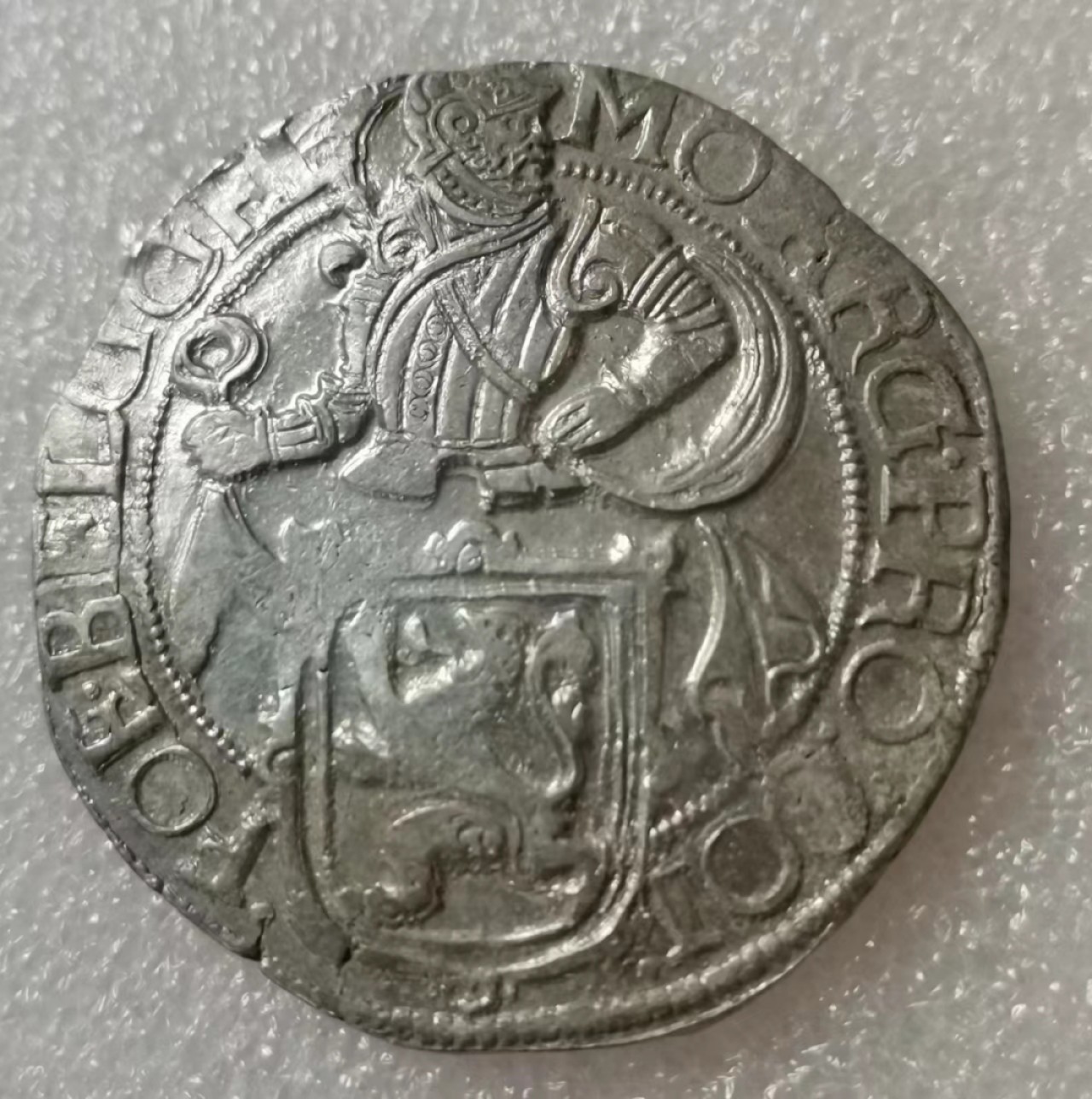 瓶子🏺第36期拍卖会 荷兰1643年戎装商人48STUIVERS大银币（深打好品）