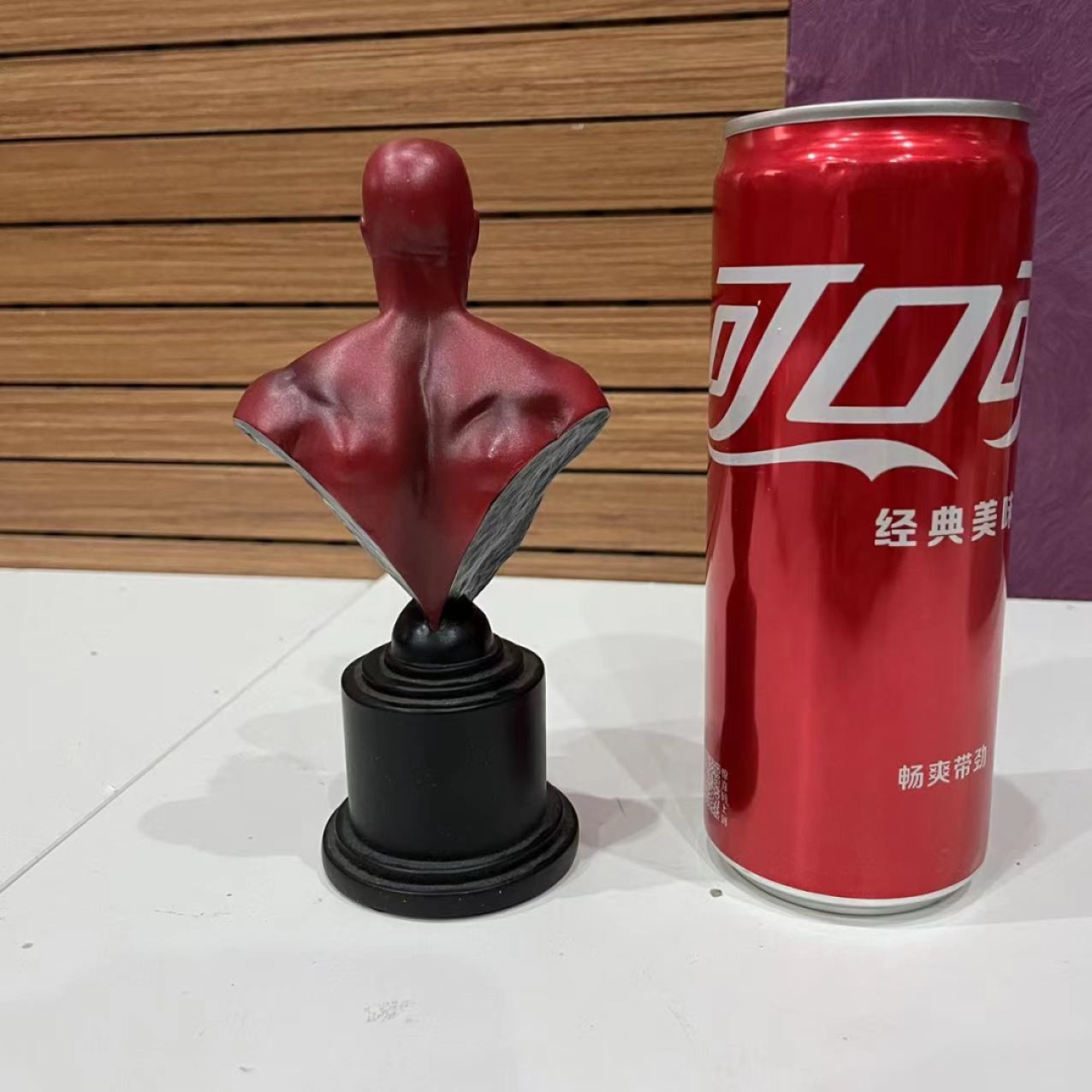 零元拍：2001年绝版老货！Bowen Designs 漫威 夜魔侠 胸像 雕像 全球限量6000，编号2049