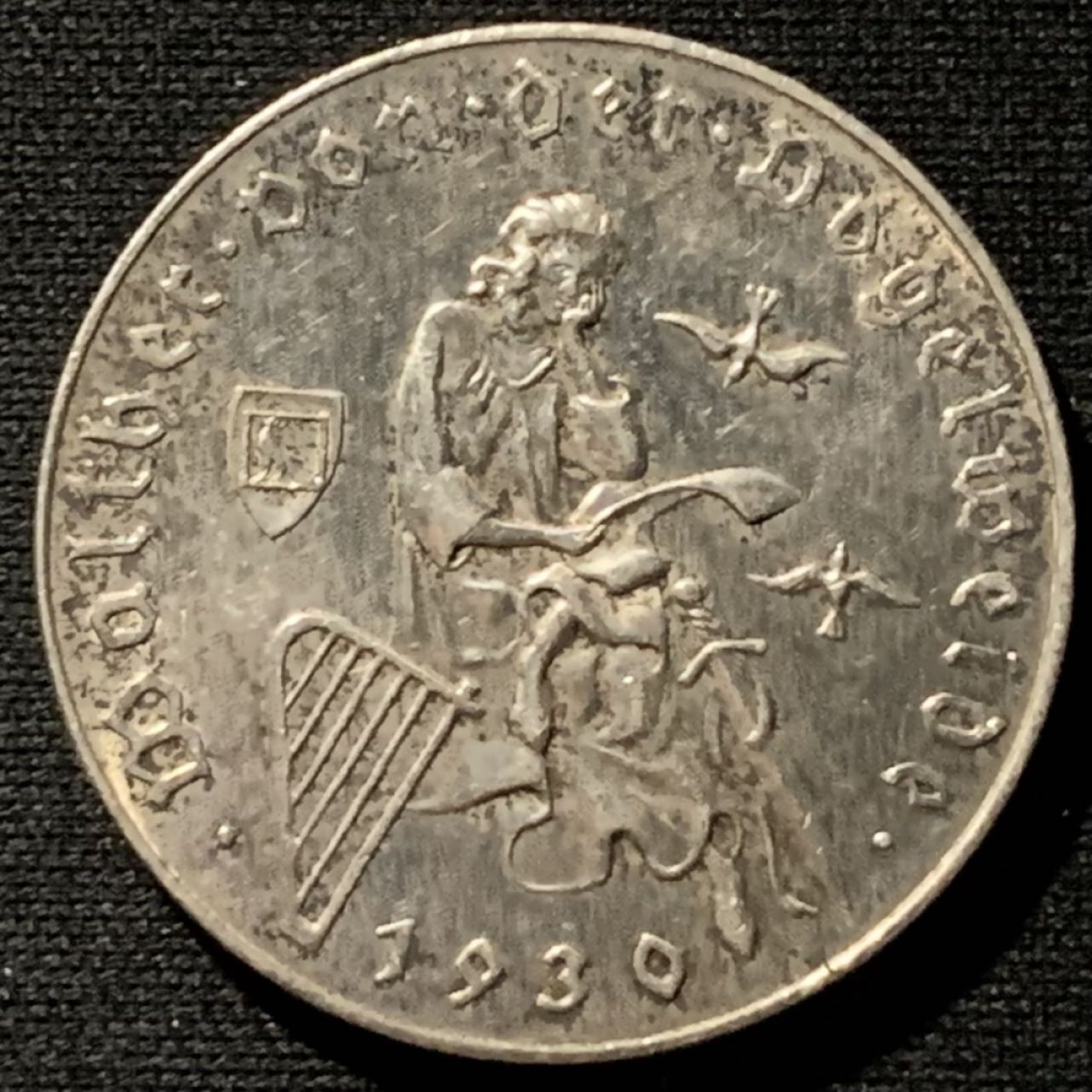 紫瑗钱币——第196期拍卖 奥地利 1930年 福尔格诞辰700周年 2先令 12克 0.6银