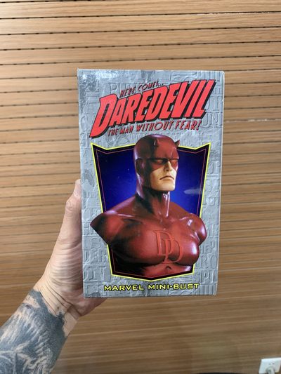 零元拍：2001年绝版老货！Bowen Designs 漫威 夜魔侠 胸像 雕像 全球限量6000，编号2049 - 零元拍：2001年绝版老货！Bowen Designs 漫威 夜魔侠 胸像 雕像 全球限量6000，编号2049