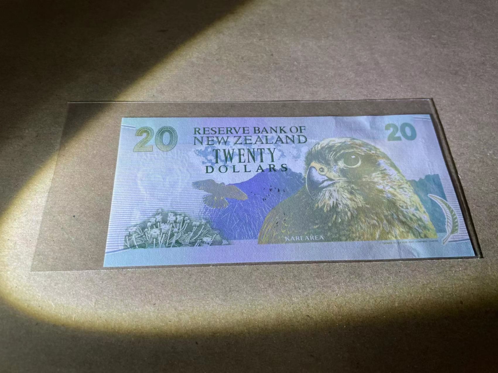 【Blue Auction】✨世界纸币精拍第180期（共73拍） 新西兰 20元 全新UNC 雄鹰 女王