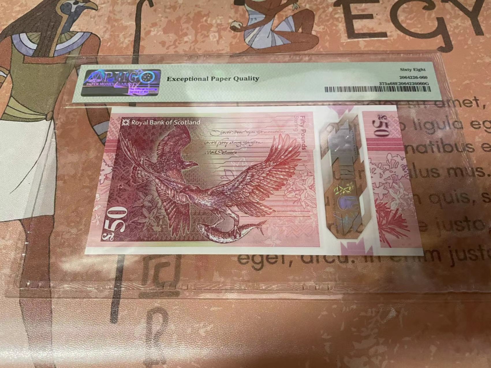 【Blue Auction】✨世界纸币精拍第180期（共73拍） 【AA冠】苏格兰 2020年50镑 PMG68EPQ 高分