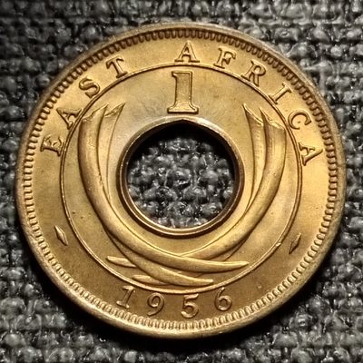 0起1加-纯粹捡漏拍-81场免佣包邮全托管场 - 英属东非1956年1分