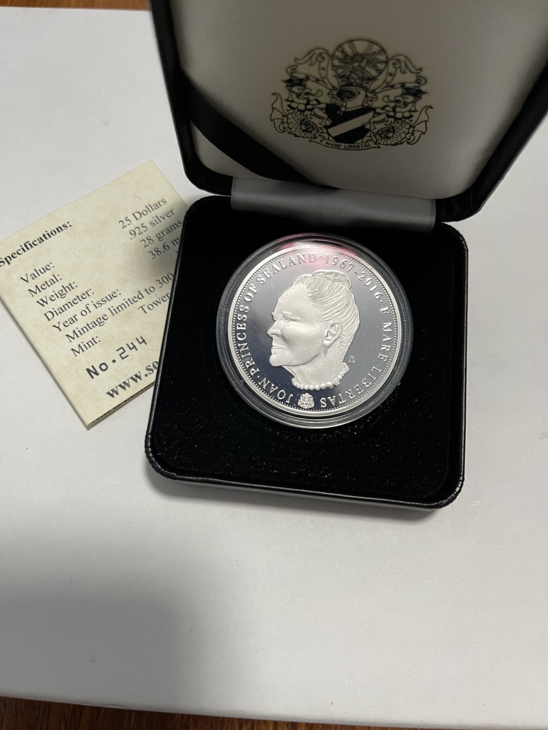CSIS-GREAT评级精品钱币拍卖第一百四十一期  西兰2018年琼王妃逝世2周年精制彩色纪念银币