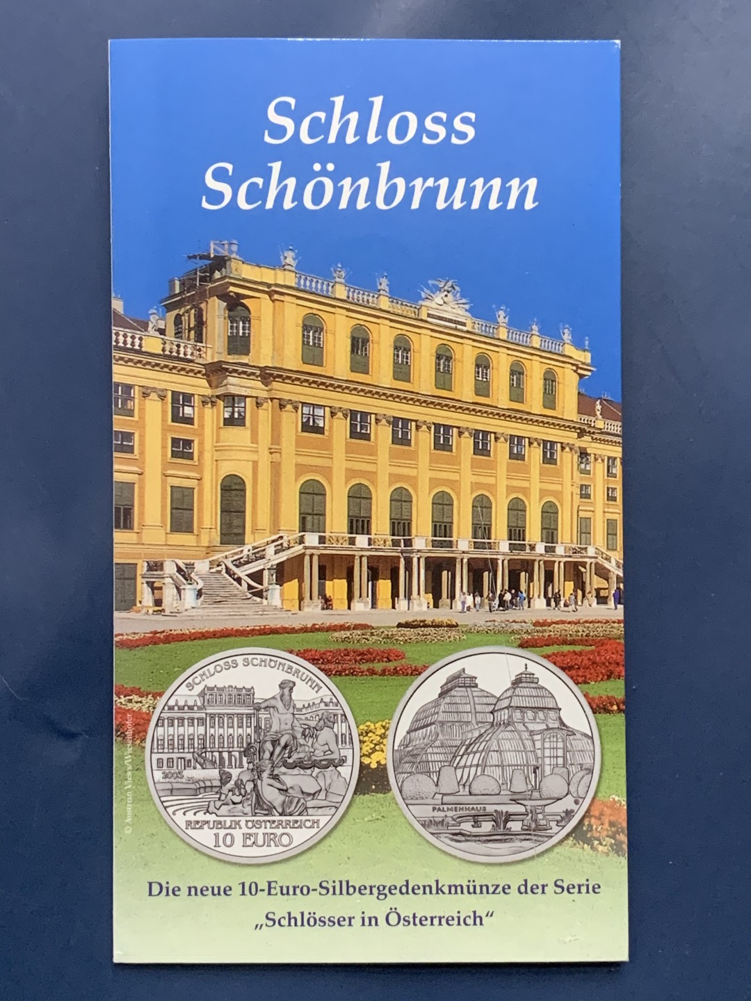 《竞宝斋》第53场（献给最美的劳动者，祝五一快乐！）-本周日，周一2场连拍（全场不限金额包邮） 2003年 奥地利10欧元 925银 16克银币 维也纳美泉宫卡装