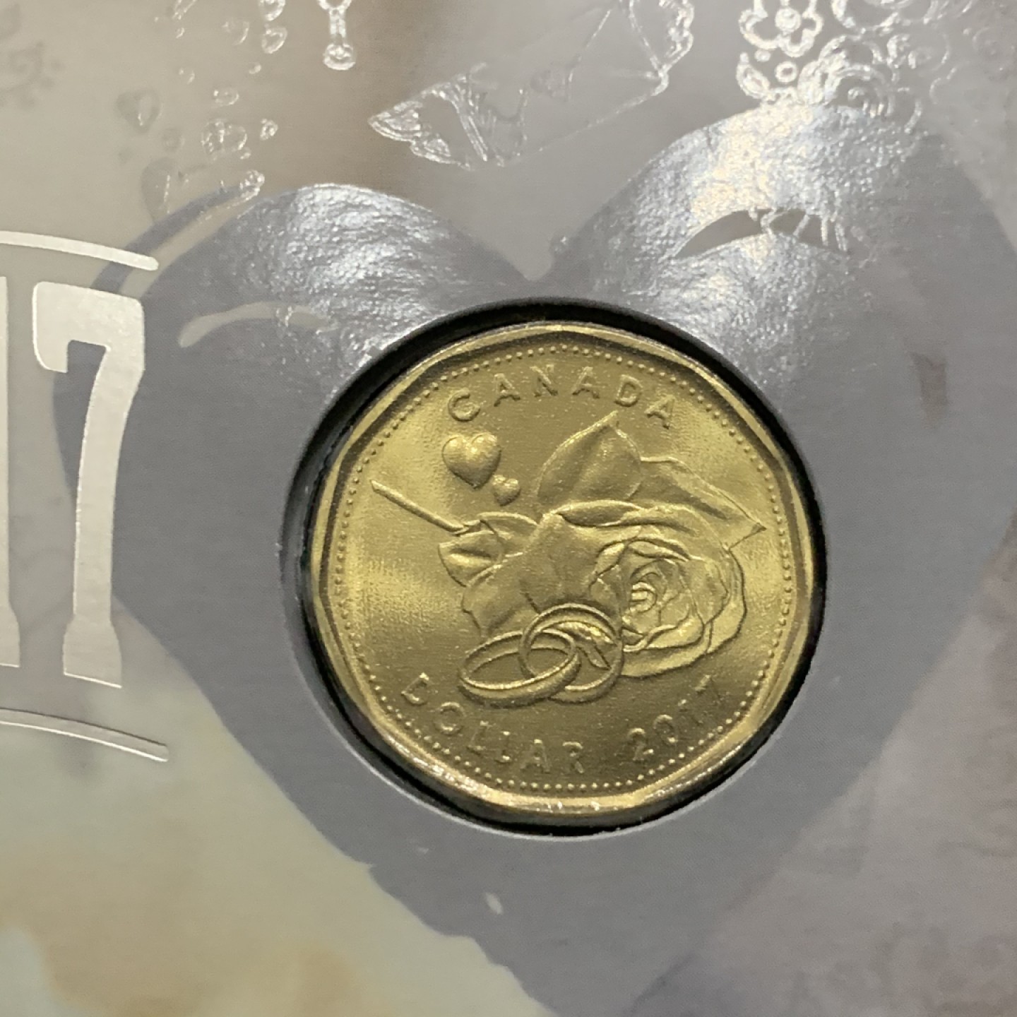 《竞宝斋》第53场（献给最美的劳动者，祝五一快乐！）-本周日，周一2场连拍（全场不限金额包邮） 2017年加拿大玫瑰戒指五枚套币卡装