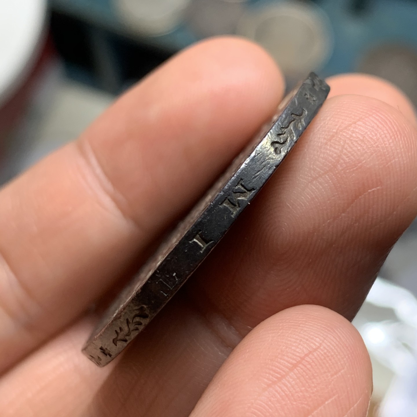 《竞宝斋》第53场（献给最美的劳动者，祝五一快乐！）-本周日，周一2场连拍（全场不限金额包邮） 1894年德国汉堡自由市5马克、双狮马克、老包浆、黑彩、好品、裸币