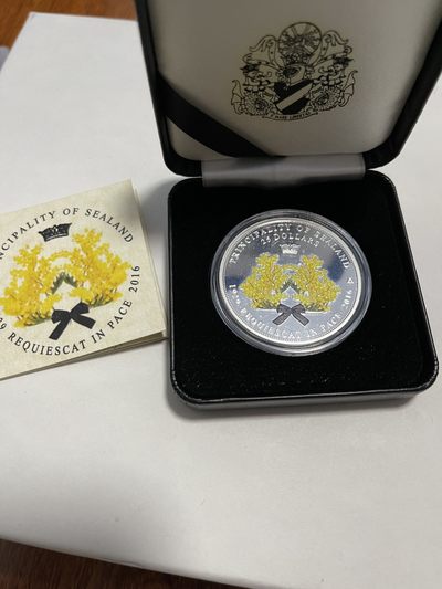 CSIS-GREAT评级精品钱币拍卖第一百四十一期  - 西兰2018年琼王妃逝世2周年精制彩色纪念银币