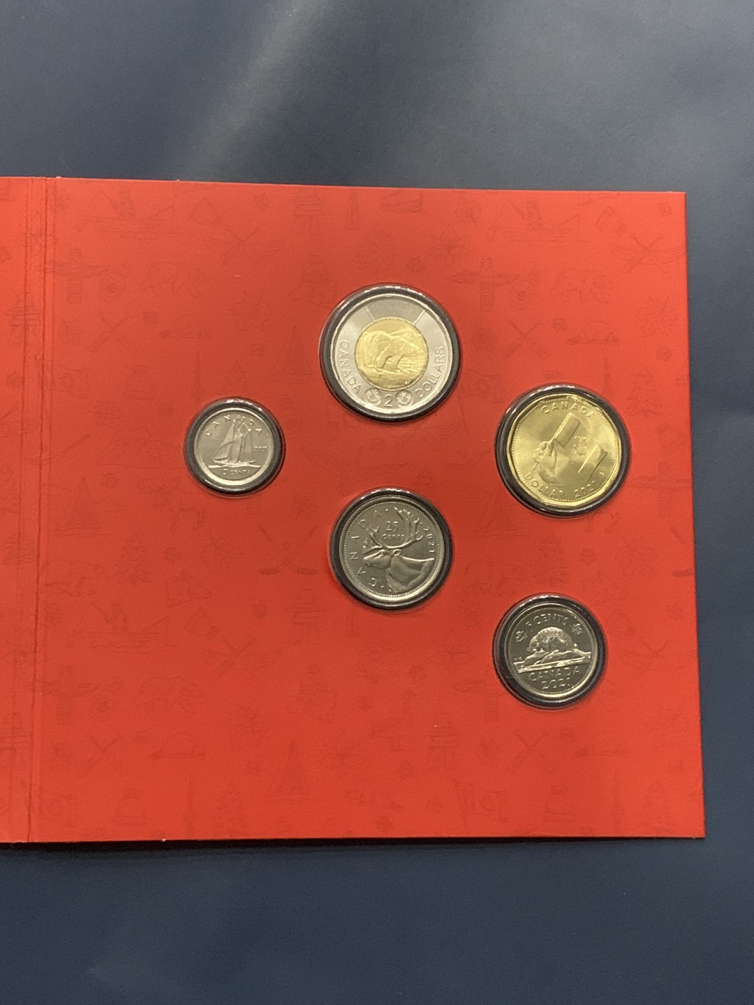 《竞宝斋》第53场（献给最美的劳动者，祝五一快乐！）-本周日，周一2场连拍（全场不限金额包邮） 2021年加拿大五枚套卡装币