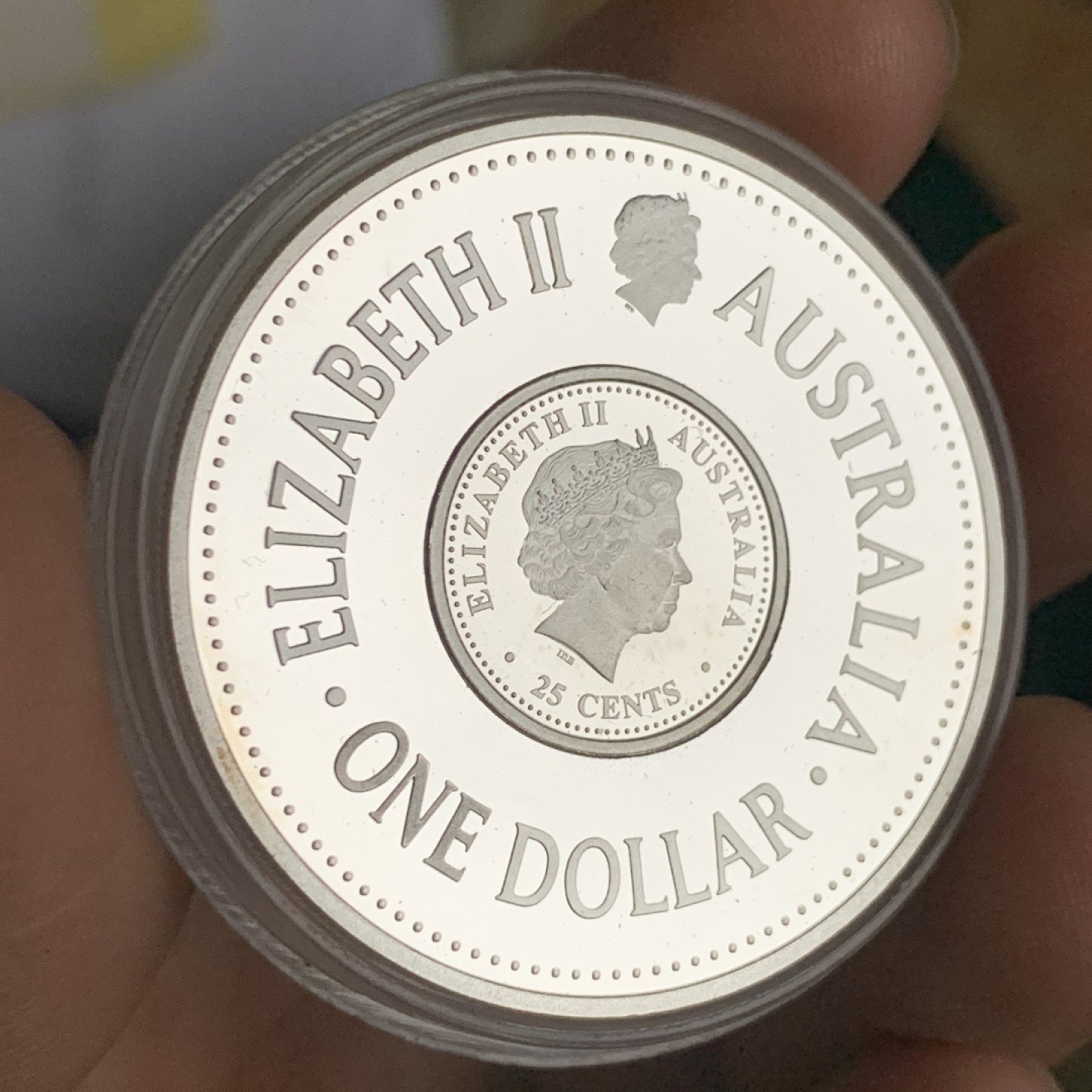 《竞宝斋》第53场（献给最美的劳动者，祝五一快乐！）-本周日，周一2场连拍（全场不限金额包邮） 澳大利亚 2006 世界杯 精制 子母币 999银 32克 PF 保存的很好