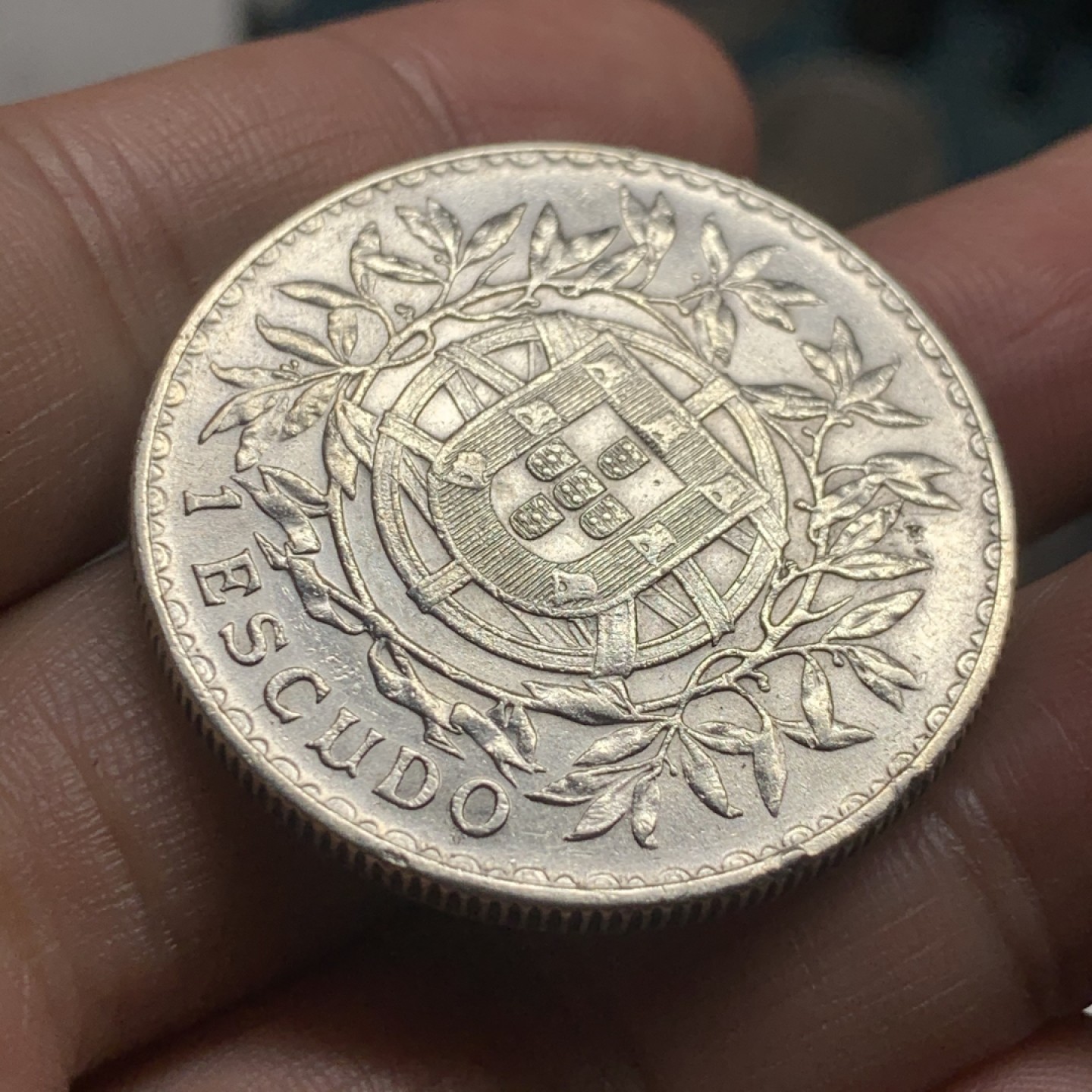 《竞宝斋》第53场（献给最美的劳动者，祝五一快乐！）-本周日，周一2场连拍（全场不限金额包邮） 1915年葡萄牙谷物女神头像银币、1埃斯库多、好品底光十足