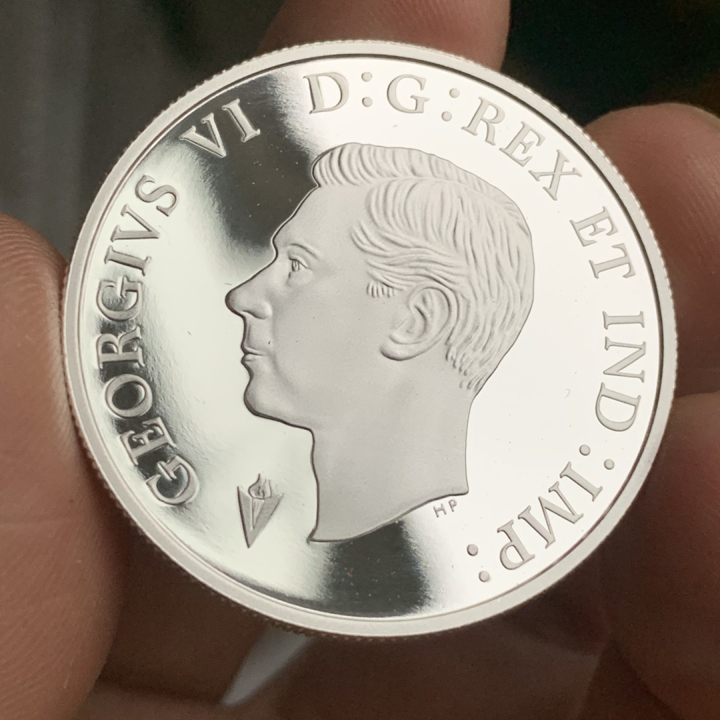 《竞宝斋》第53场（献给最美的劳动者，祝五一快乐！）-本周日，周一2场连拍（全场不限金额包邮） 加拿大 2020 二战胜利75周年 纪念精制银币 999银 23克 背面采用 乔六头像 比较少见