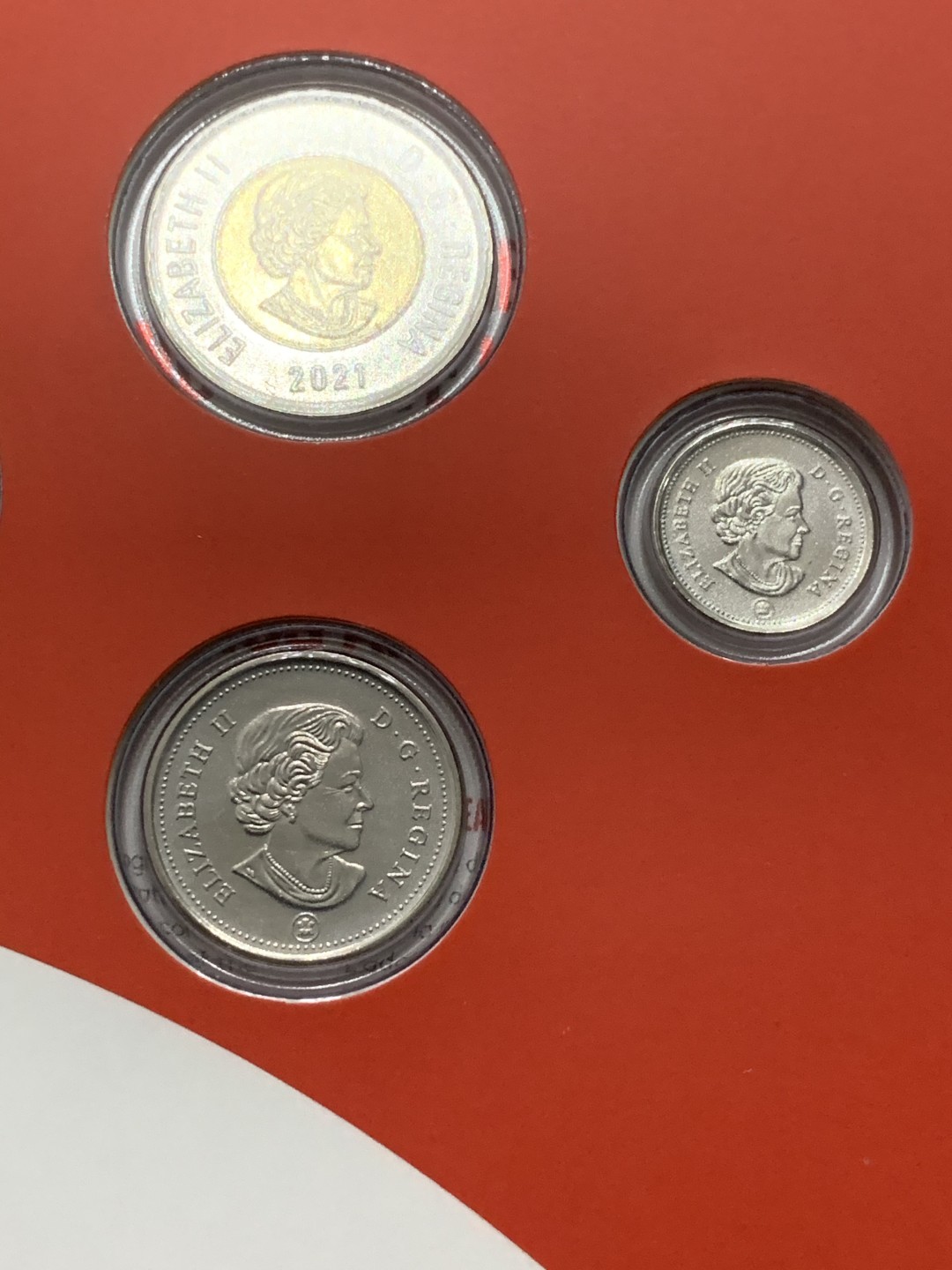 《竞宝斋》第53场（献给最美的劳动者，祝五一快乐！）-本周日，周一2场连拍（全场不限金额包邮） 2021年加拿大五枚套卡装币