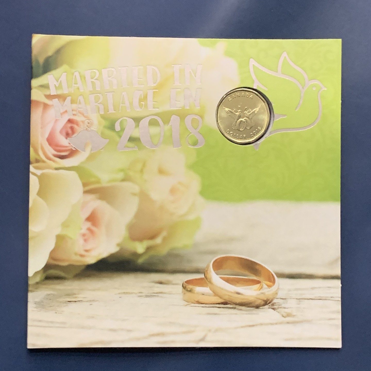 《竞宝斋》第53场（献给最美的劳动者，祝五一快乐！）-本周日，周一2场连拍（全场不限金额包邮） 2018年加拿大婚礼戒指五枚套币卡装