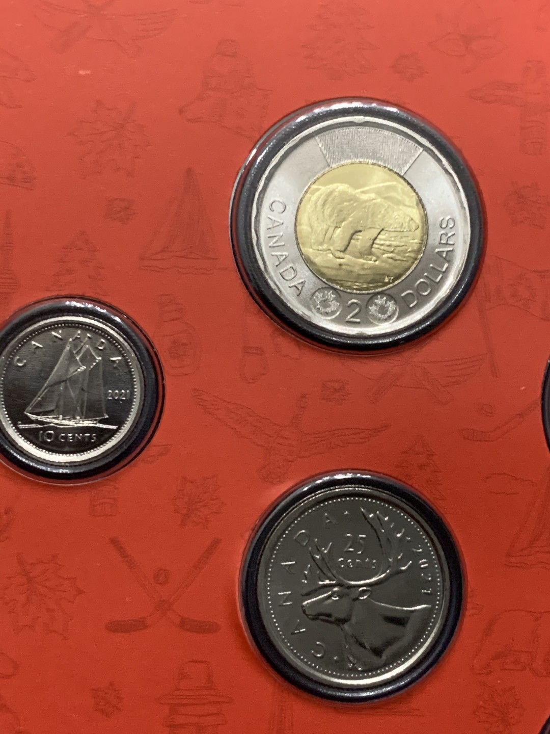 《竞宝斋》第53场（献给最美的劳动者，祝五一快乐！）-本周日，周一2场连拍（全场不限金额包邮） 2021年加拿大五枚套卡装币