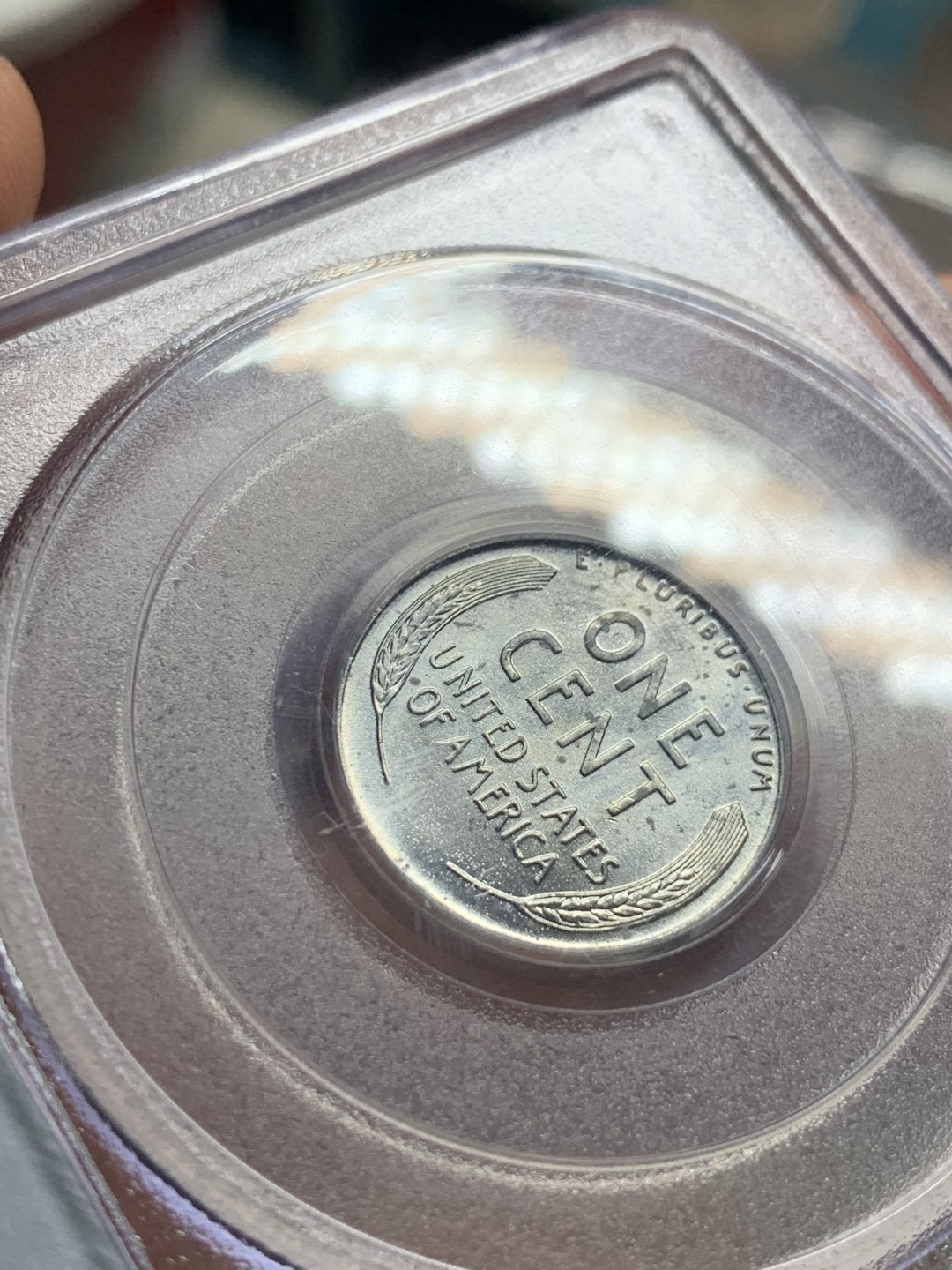 《竞宝斋》第54场-本周日，周一2场连拍（全场不限金额包邮） PCGS-MS64 美国 1943年 林肯 1美分 铁币 仅发行过一年的名誉小品种