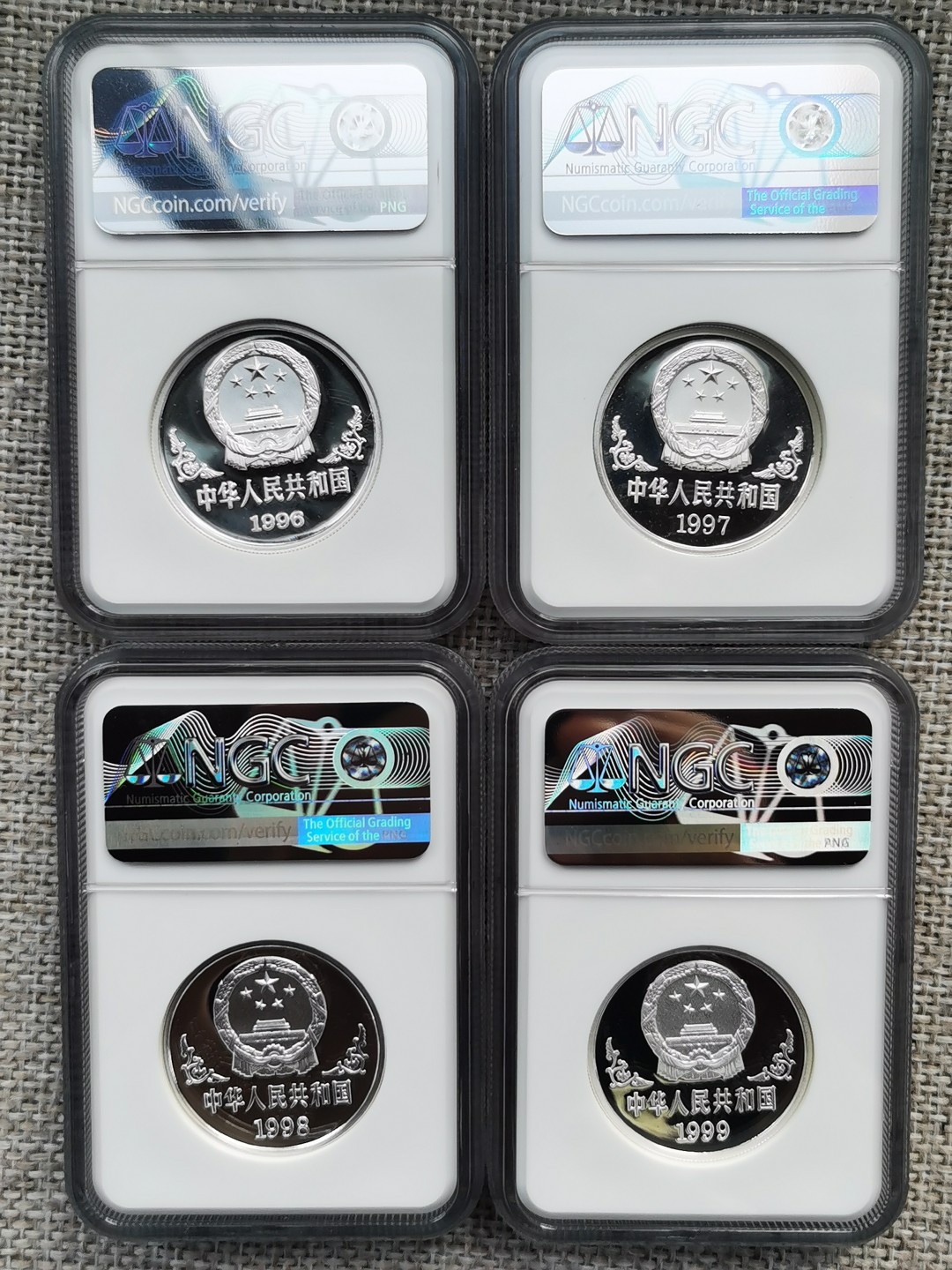 老精稀金银币专场「第4期」 1988-1999年1盎司十二生肖银币